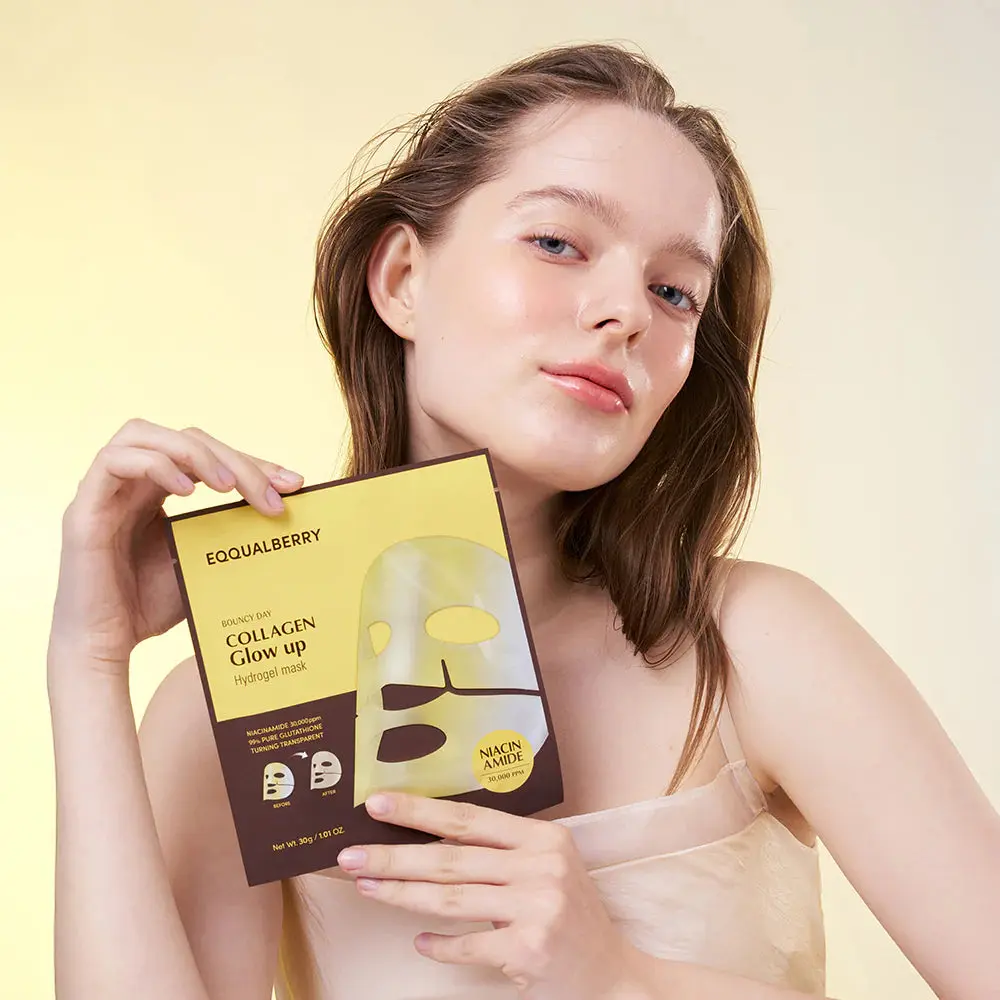 Collagen Glow Up Hydrogel Mask - Image 4