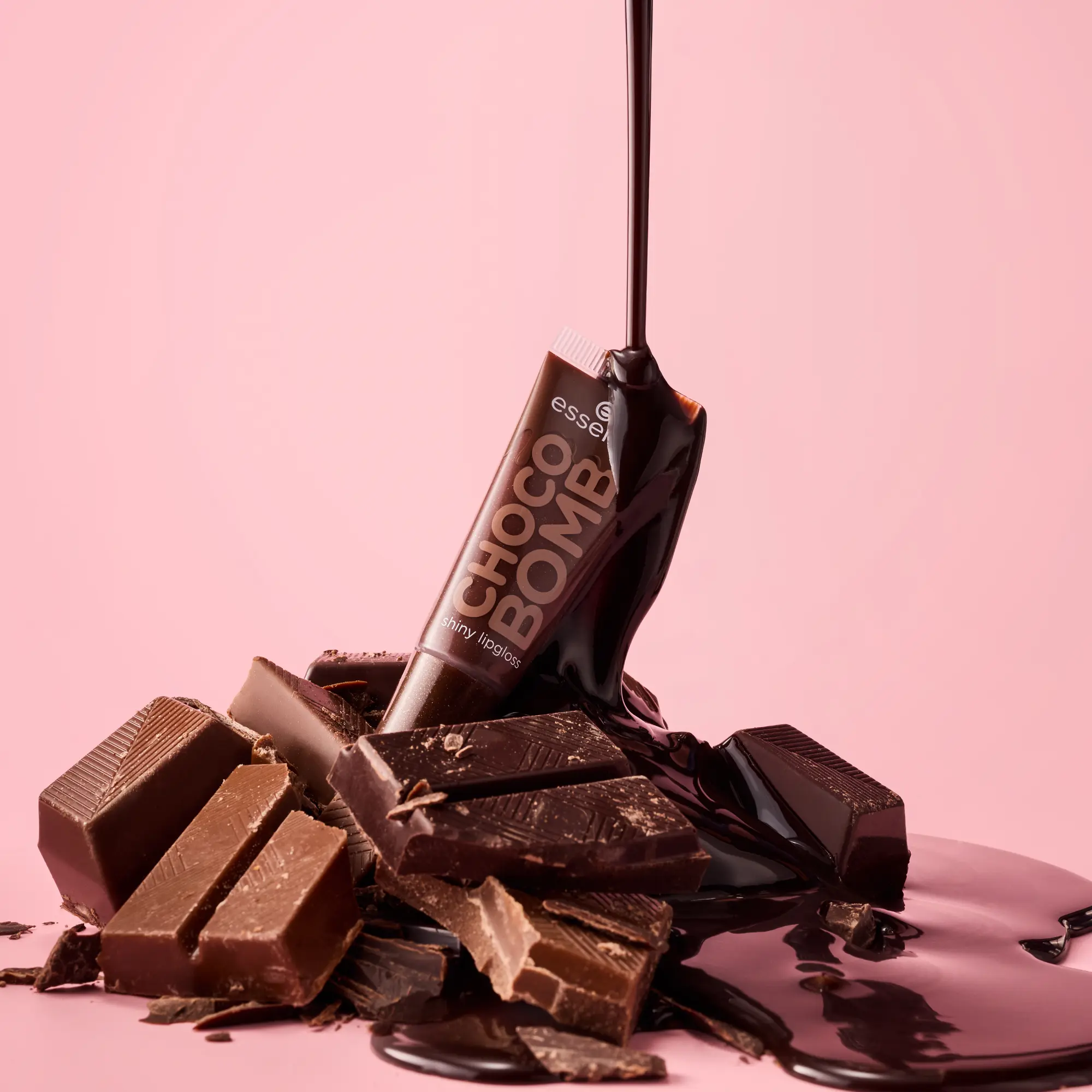 Choco Bomb Shiny Lipgloss 01 Chocoholic! - Image 7