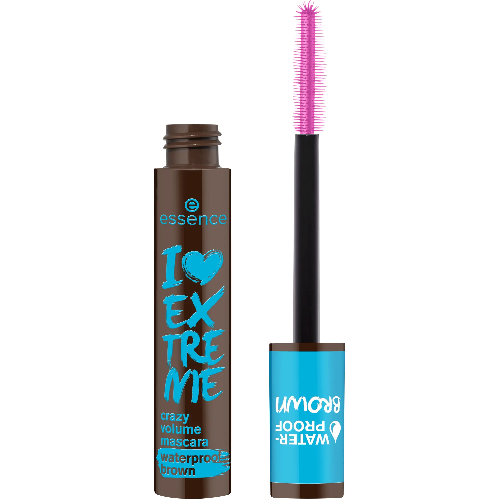 I Love Extreme Crazy Volume Mascara Waterproof Brown 01 Cozy Brown