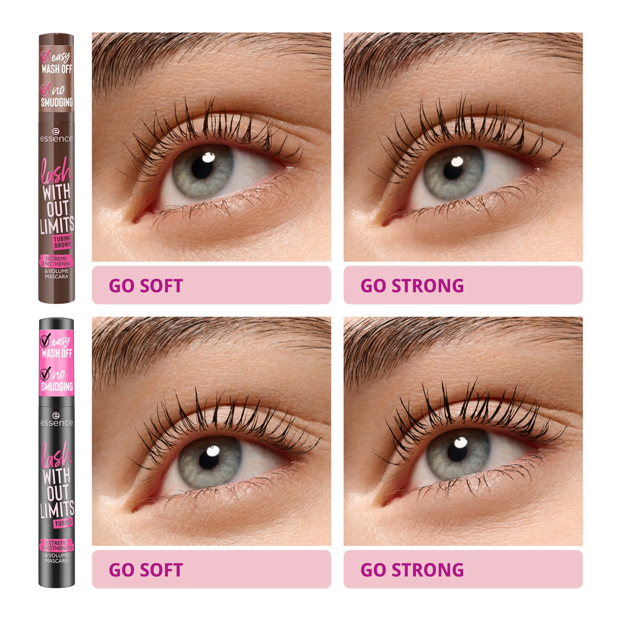 Lash Without Limits Tubing Brown Extreme Lengthening & Volume Mascara 05 Brown Tubing - Image 7