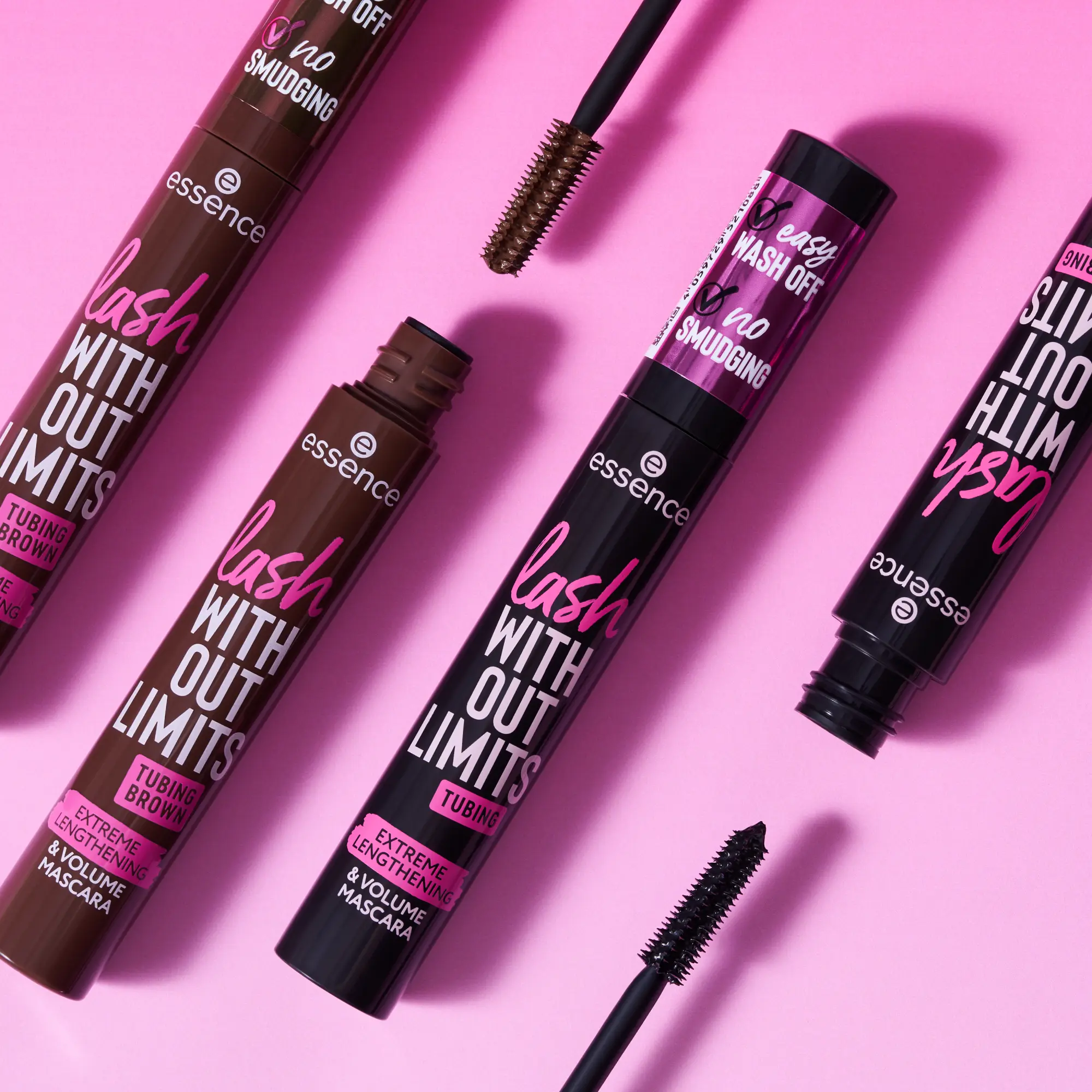 Lash Without Limits Tubing Brown Extreme Lengthening & Volume Mascara 05 Brown Tubing - Image 8