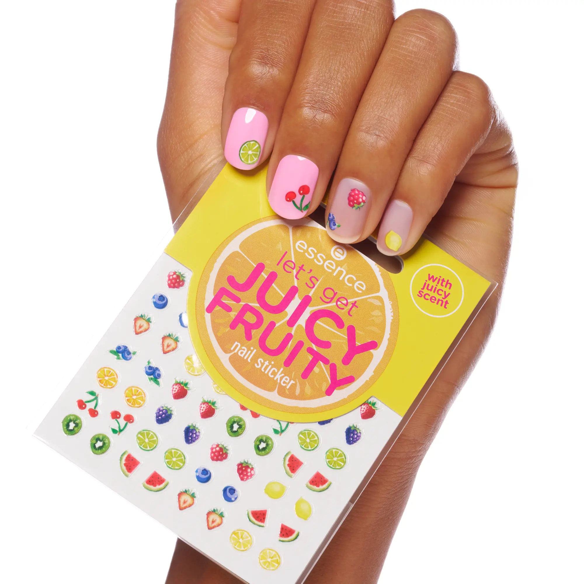 Let's Get Juicy Fruity Nail Sticker - Image 5