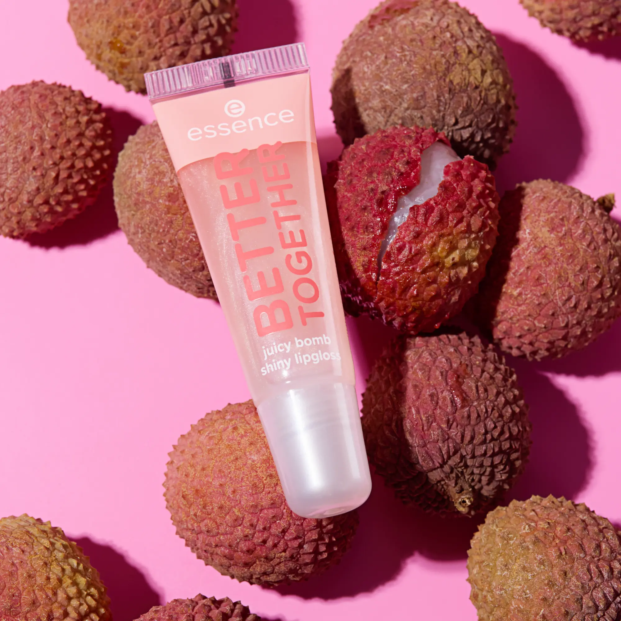 Say It With Juicy Better Together Juicy Bomb Shiny Lipgloss 01 Lovely Litchi - Image 3