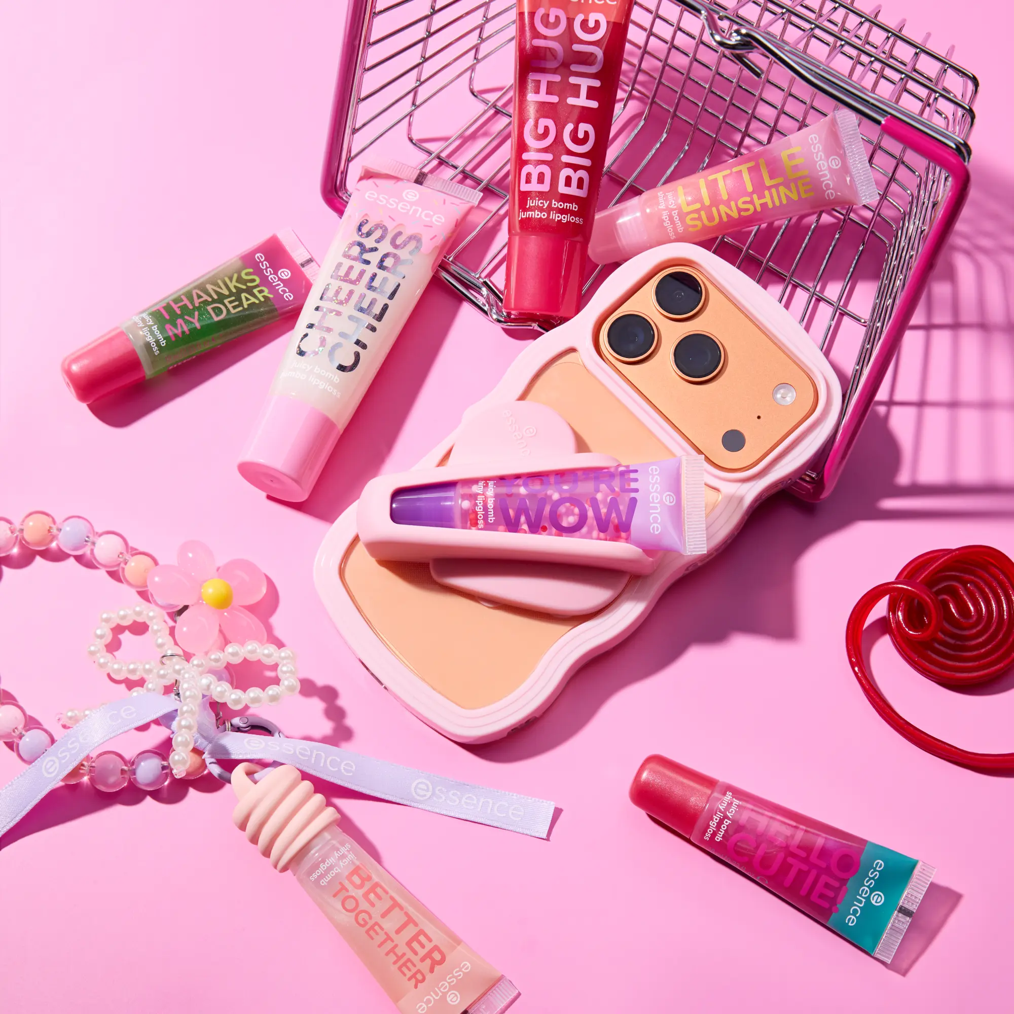 Say It With Juicy Hello Cutie! Juicy Bomb Shiny Lipgloss 02 Witty Watermelon - Image 4
