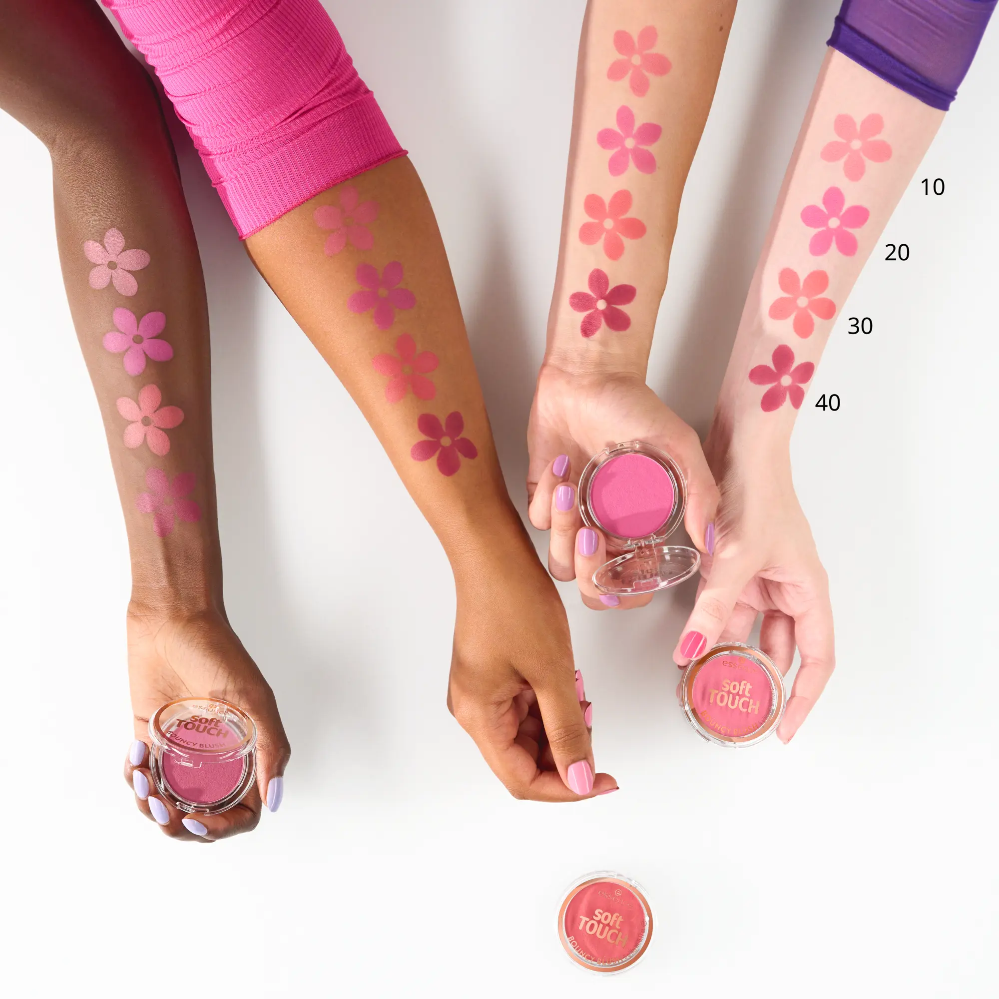 Soft Touch Bouncy Blush 40 Roses In Berry - Image 4