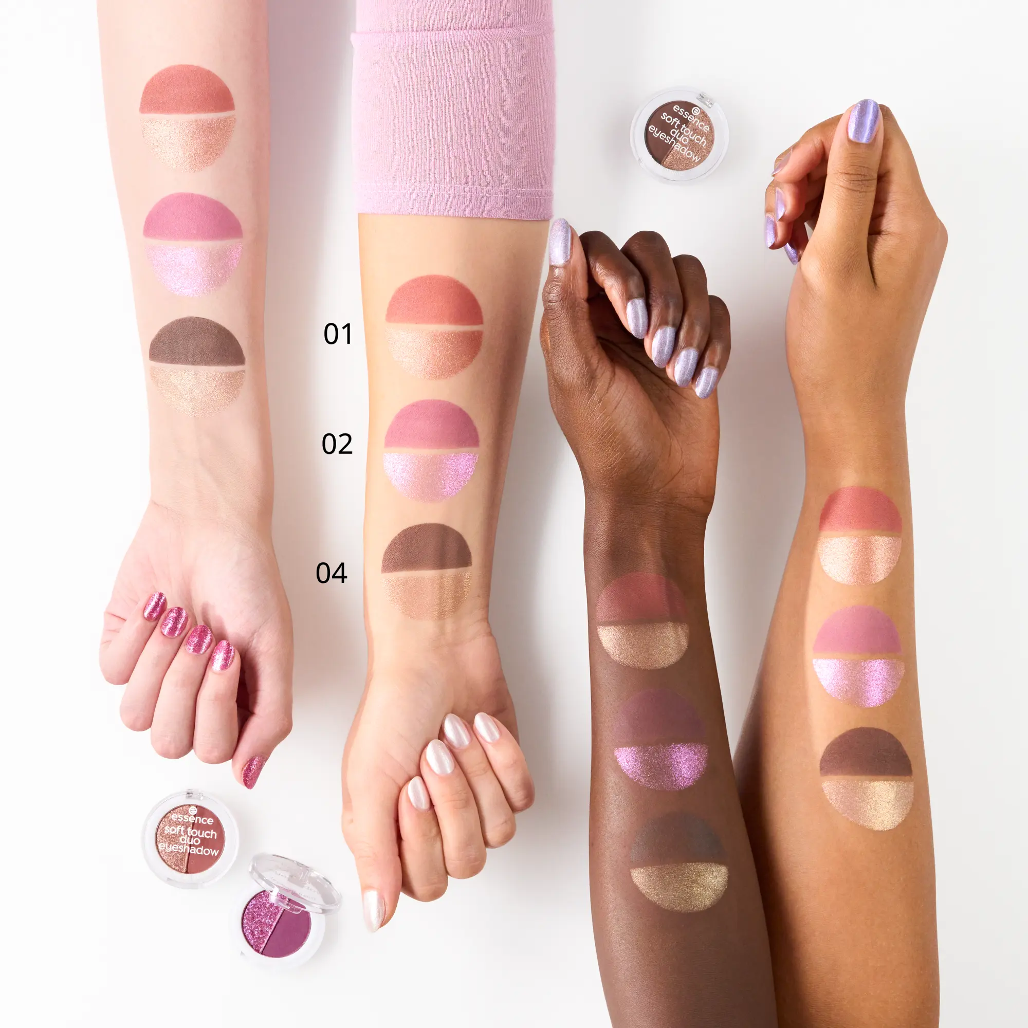 Soft Touch Duo Eyeshadow 04 Mocha Muse - Image 3