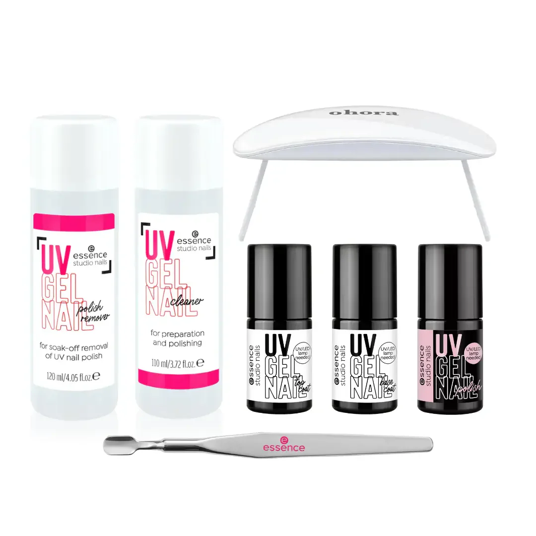 Starter Set Studio Nails UV Gel Polish with Lamp - Image 2