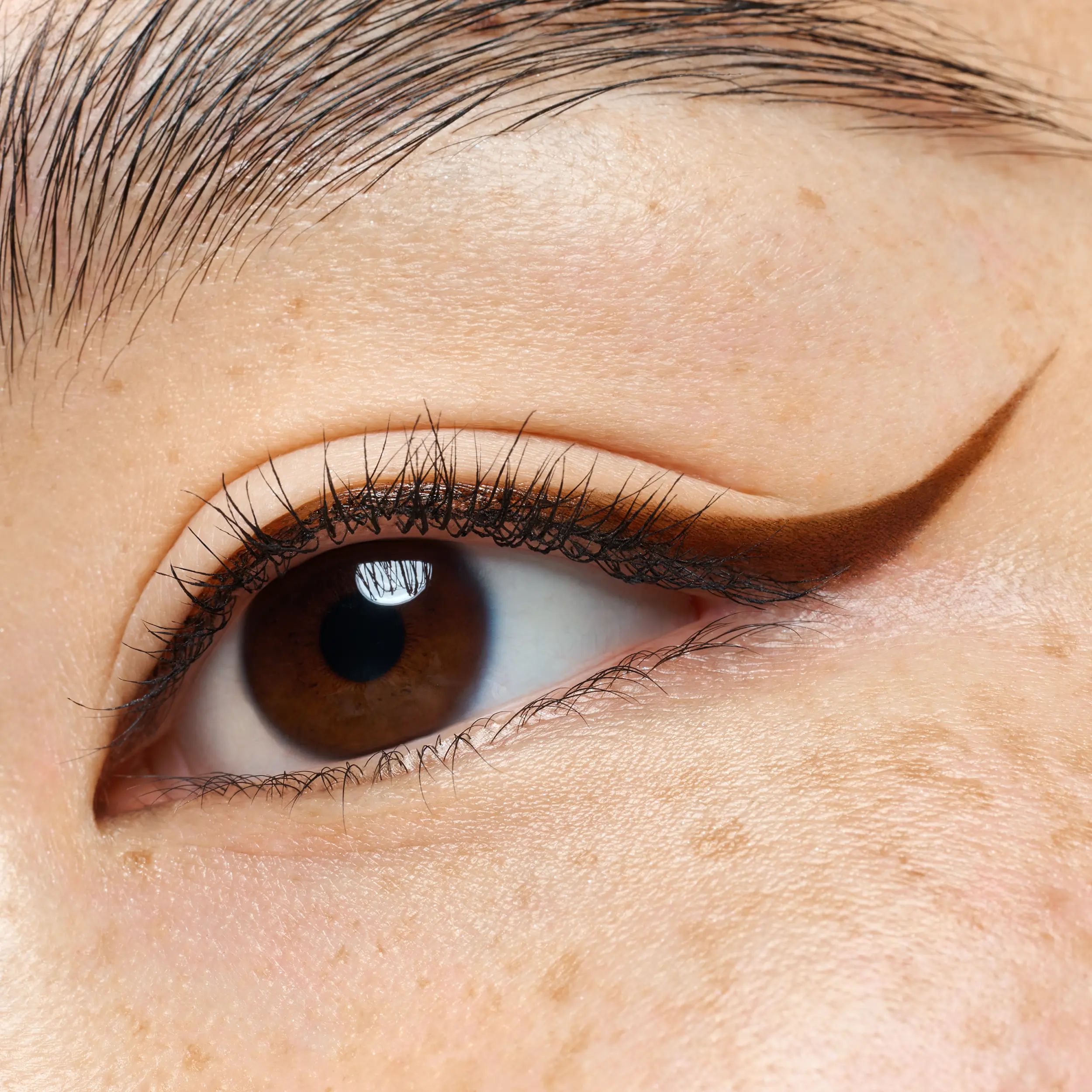 Super Fine Brush Liner Waterproof 02 Light Brown - Image 2