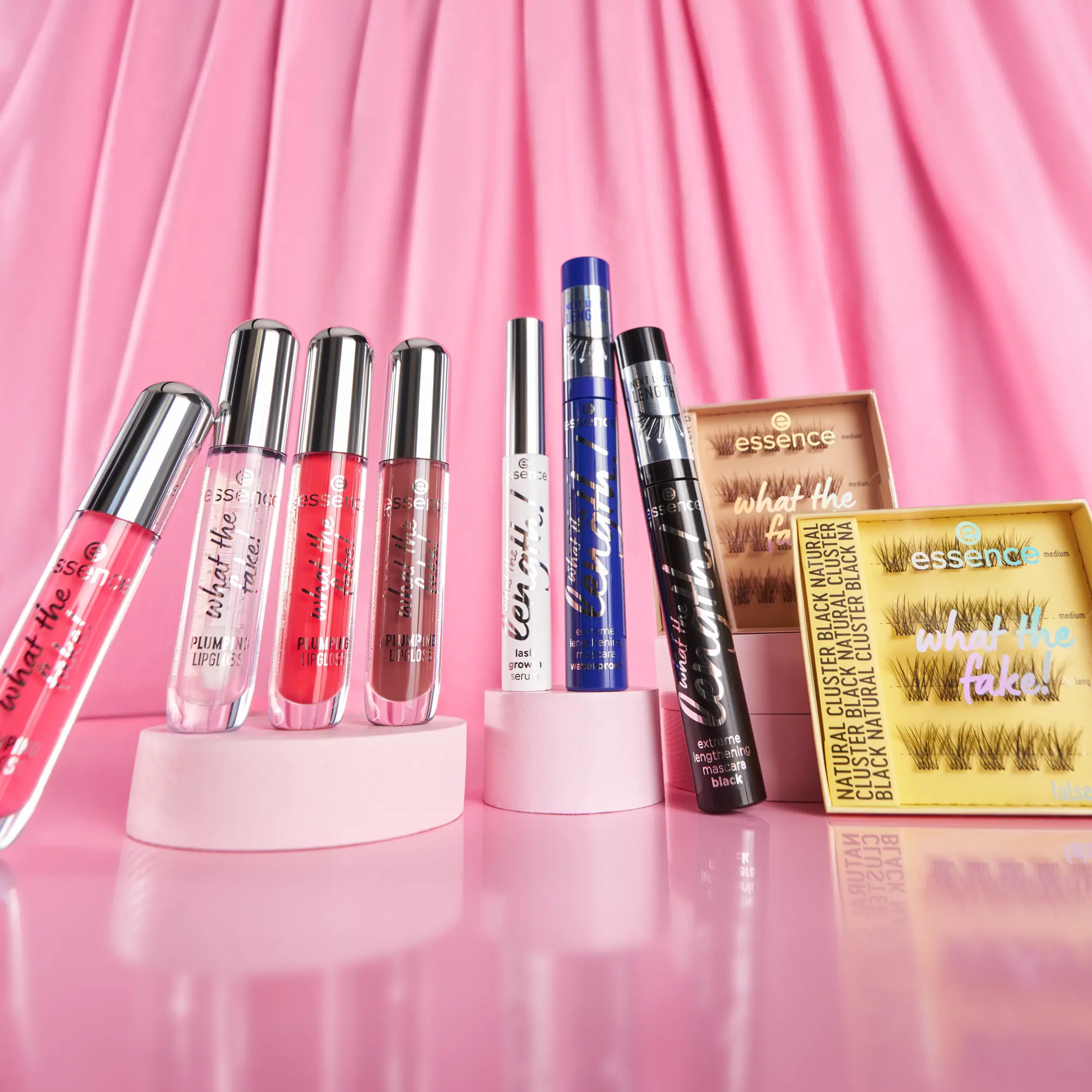 What The Fake! False Lashes 06 Natural Cluster Black - Image 10