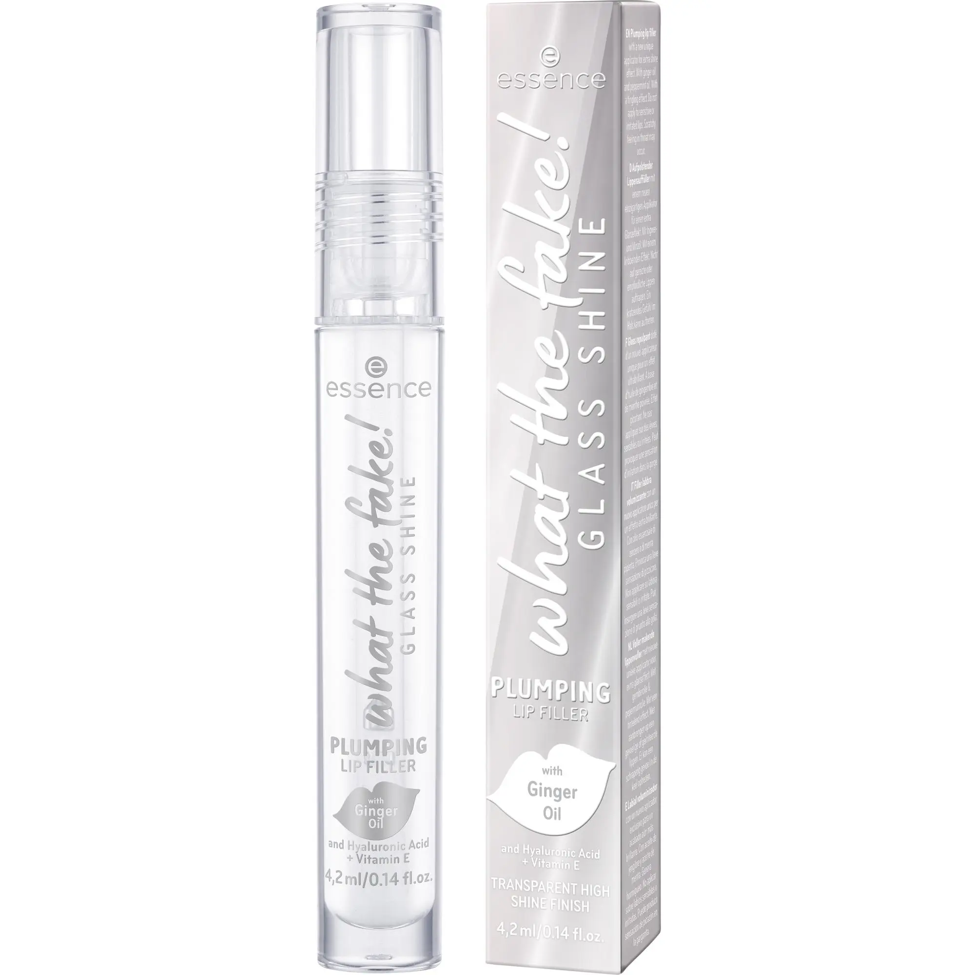 What The Fake! Glass Shine Plumping Lip Filler 01 Oh So Glassy! - Image 3