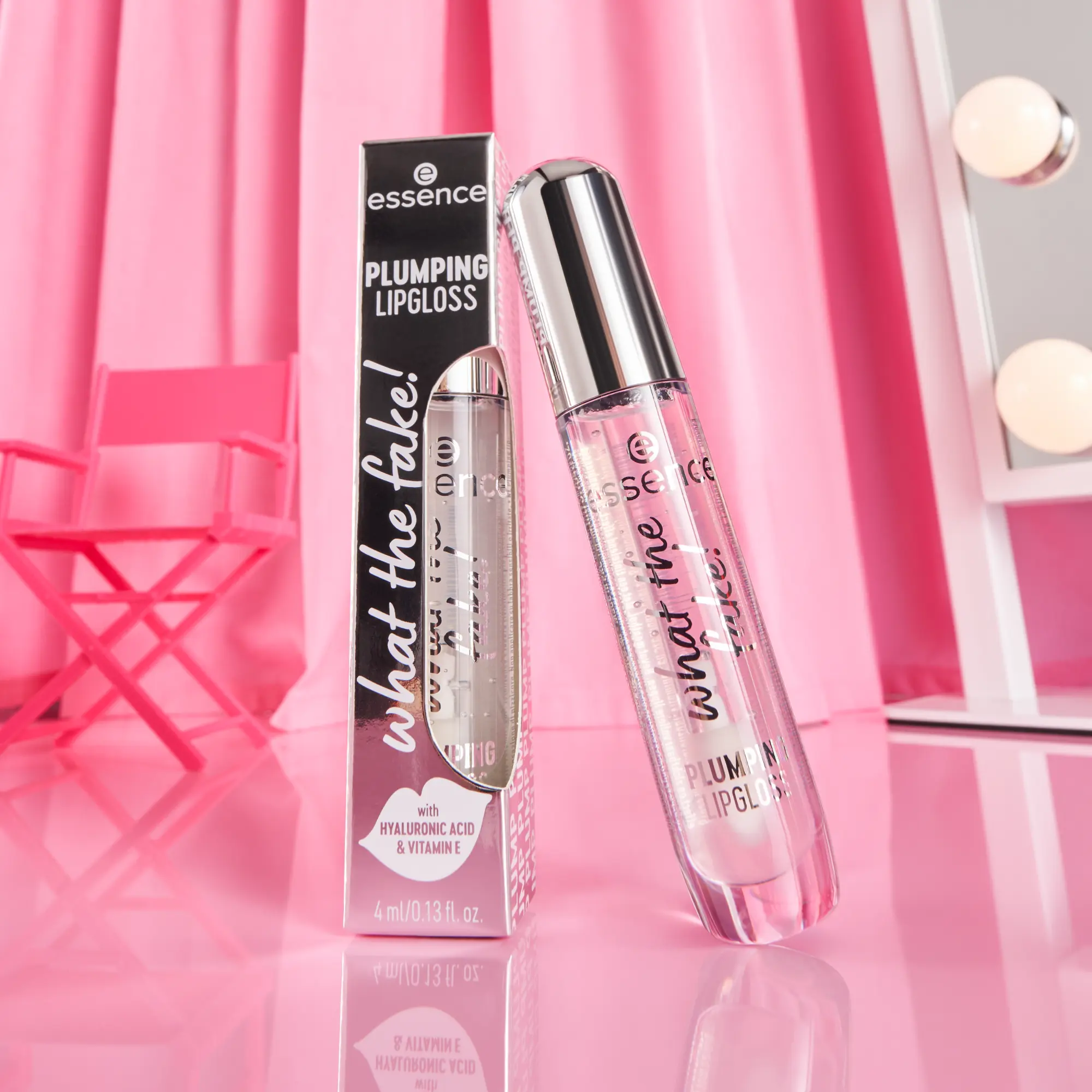 What The Fake! Plumping Lip Gloss 100 Sheer Genius - Image 8