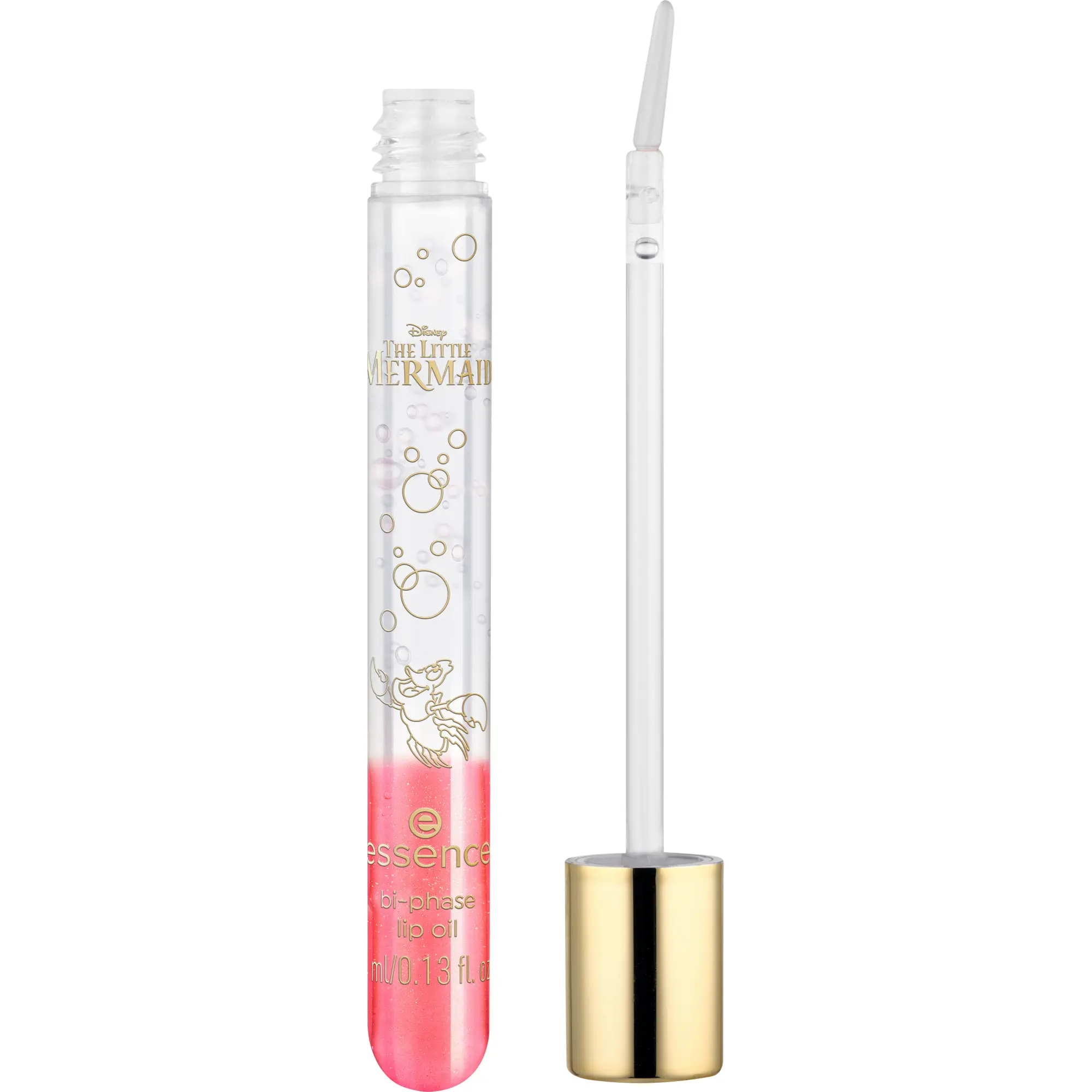 X Disney The Little Mermaid Bi-phase Lip Oil 02 Swim Towards Your Dreams