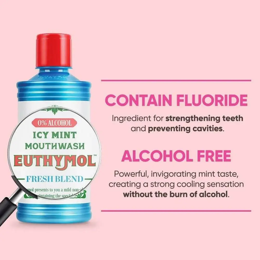 Mouthwash Icy Mint 500 ml. - Image 2