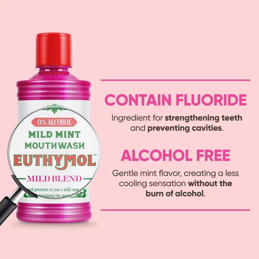 Mouthwash Mild Mint 500 ml. - Image 2