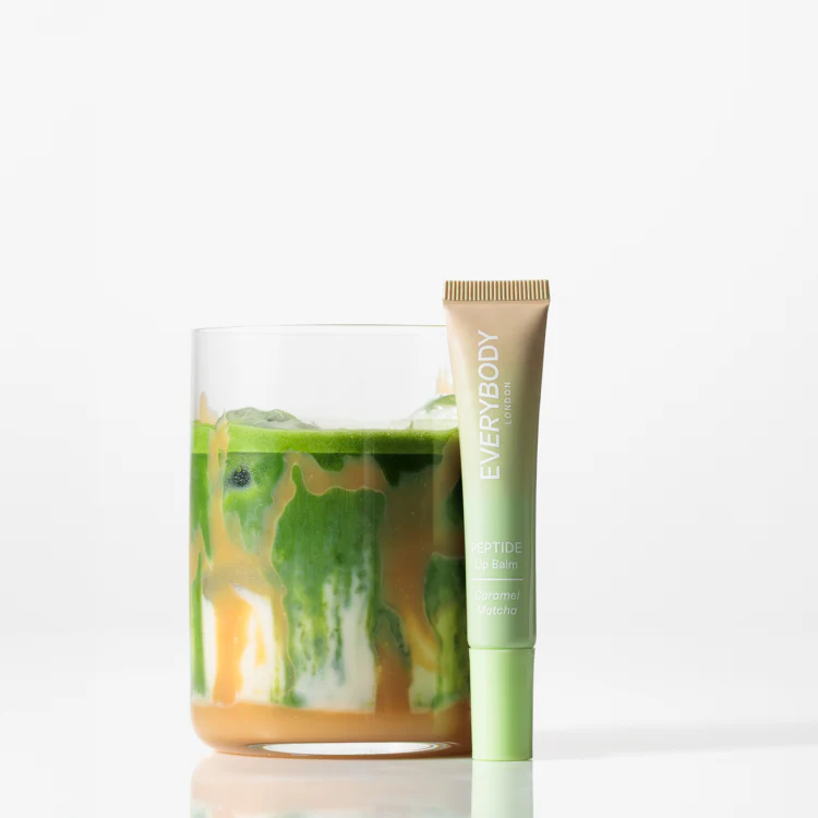 Peptide Lip Balm Caramel Matcha Latte - Image 3