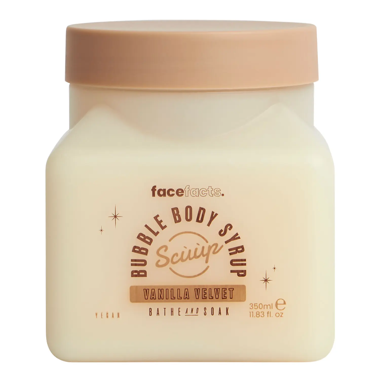 Scuup Bubble Body Syrup Vanilla Velvet
