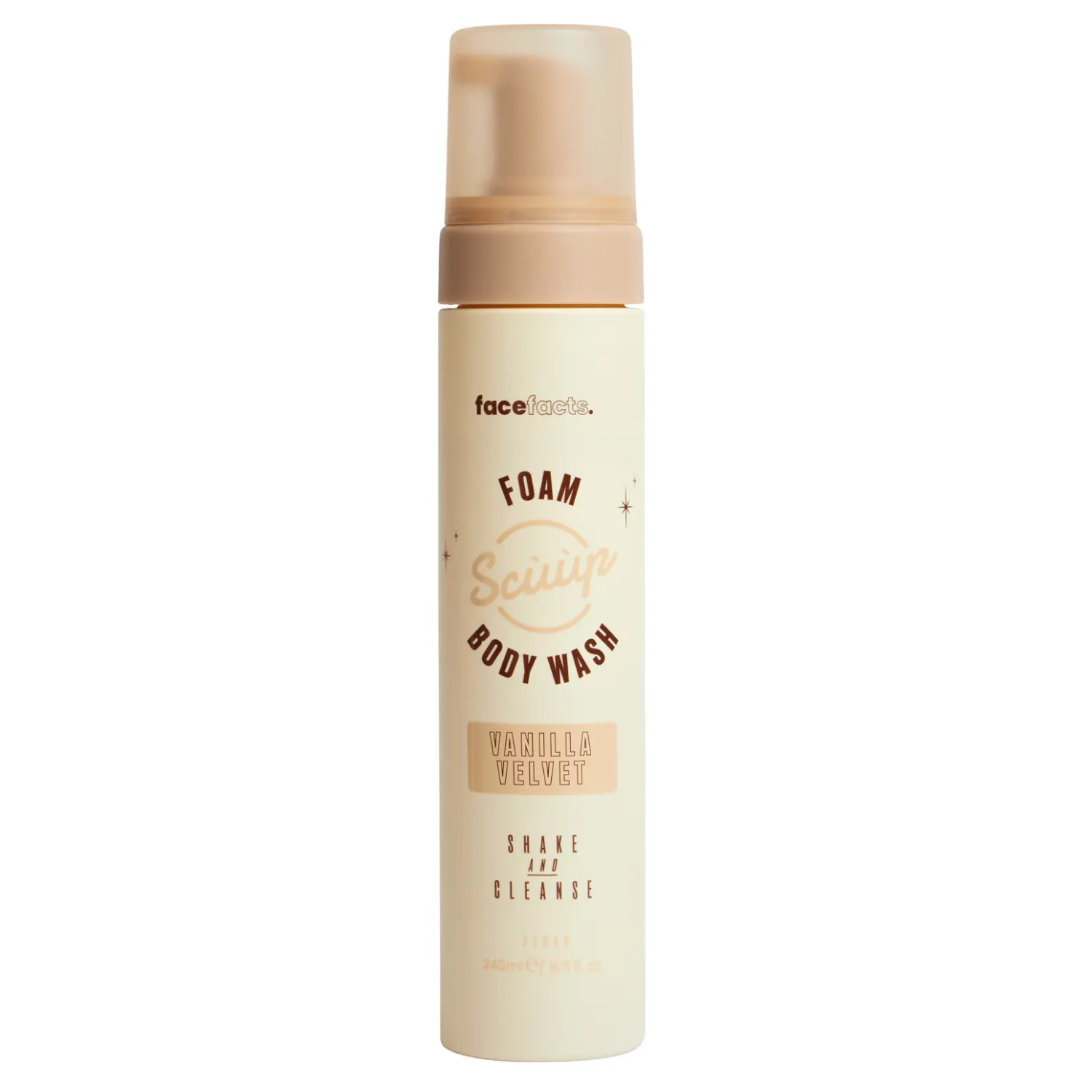 Scuup Foam Body Wash Vanilla Velvet