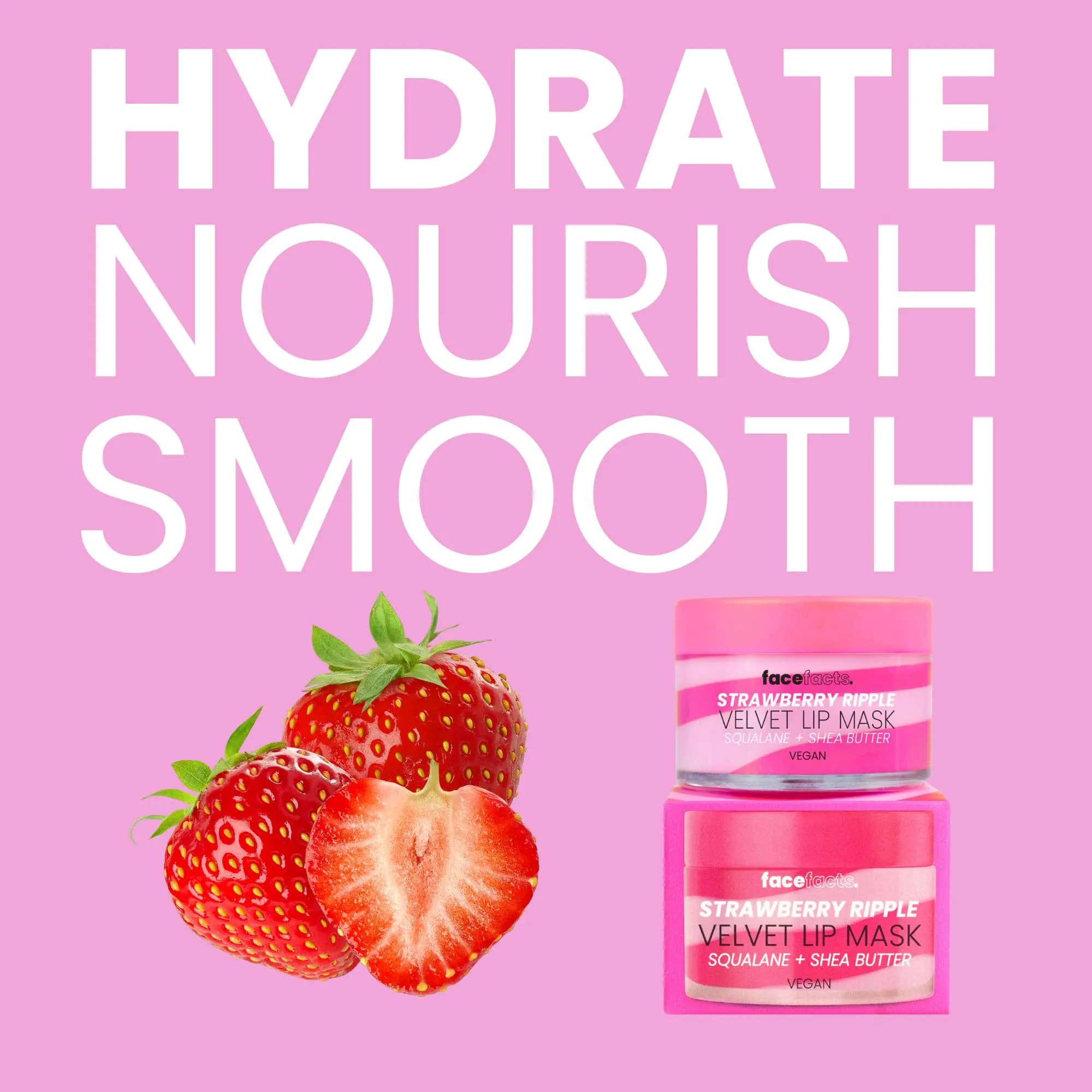 Swirl Lip Mask Strawberry - Image 3