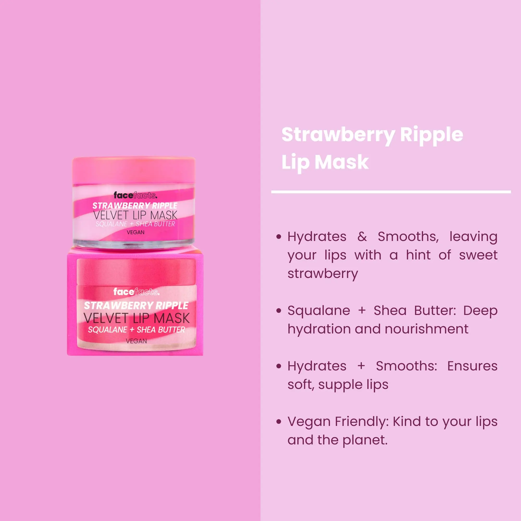 Swirl Lip Mask Strawberry - Image 4