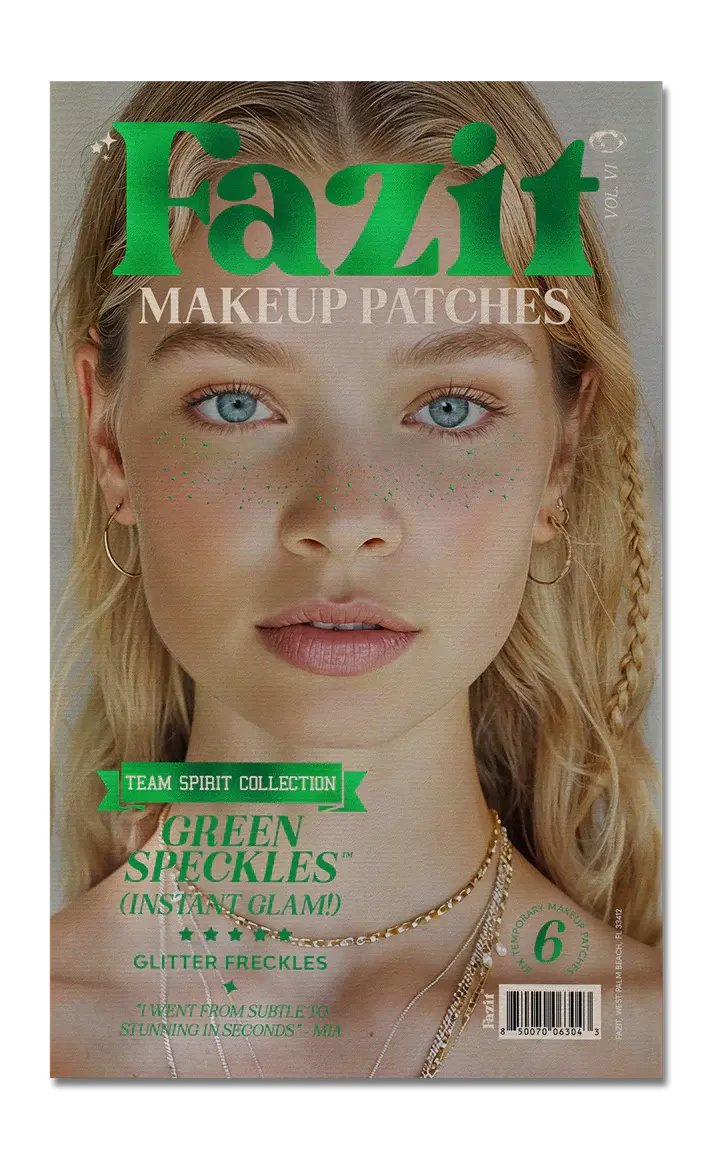 Make Up Patches Green Spirit Speckles