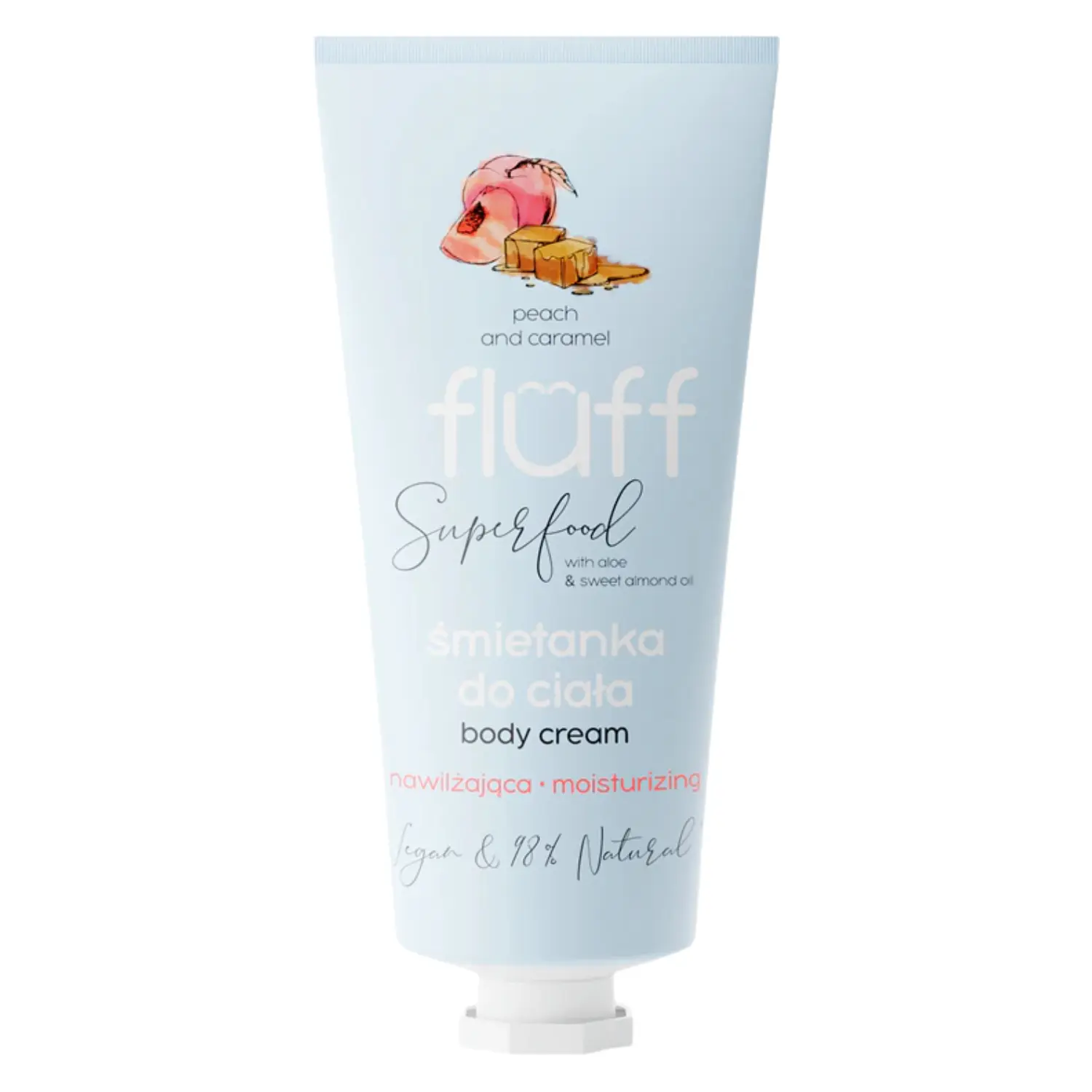 Body Cream Peach & Caramel Moisturizing