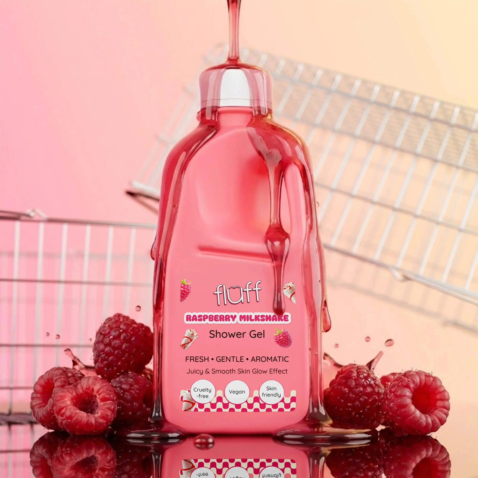 Shower Gel Raspberry Milkshake - Image 2
