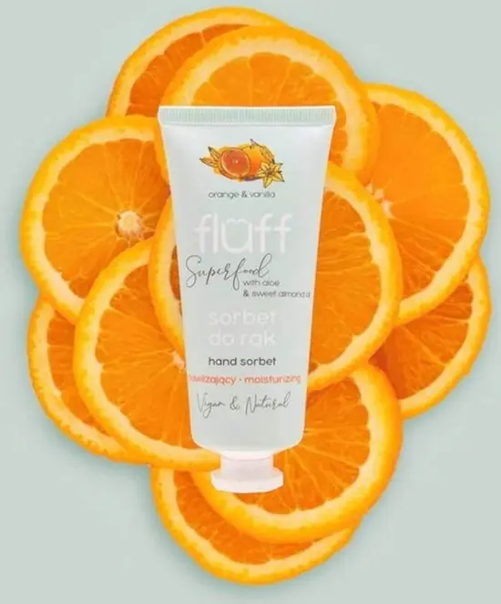 Sorbet Hand Cream Orange & Vanilla - Image 2