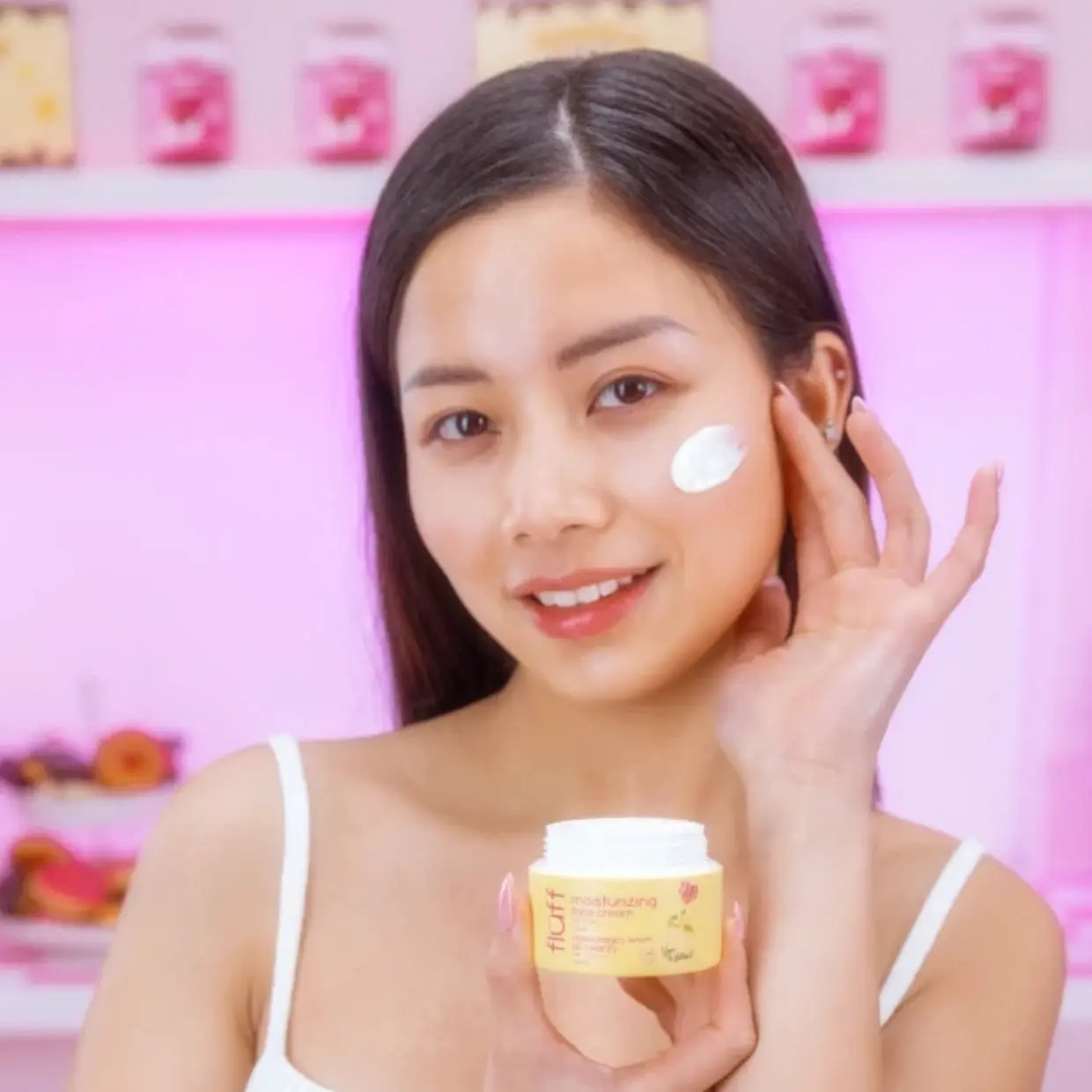SPF50 Face cream Vanilla - Image 2