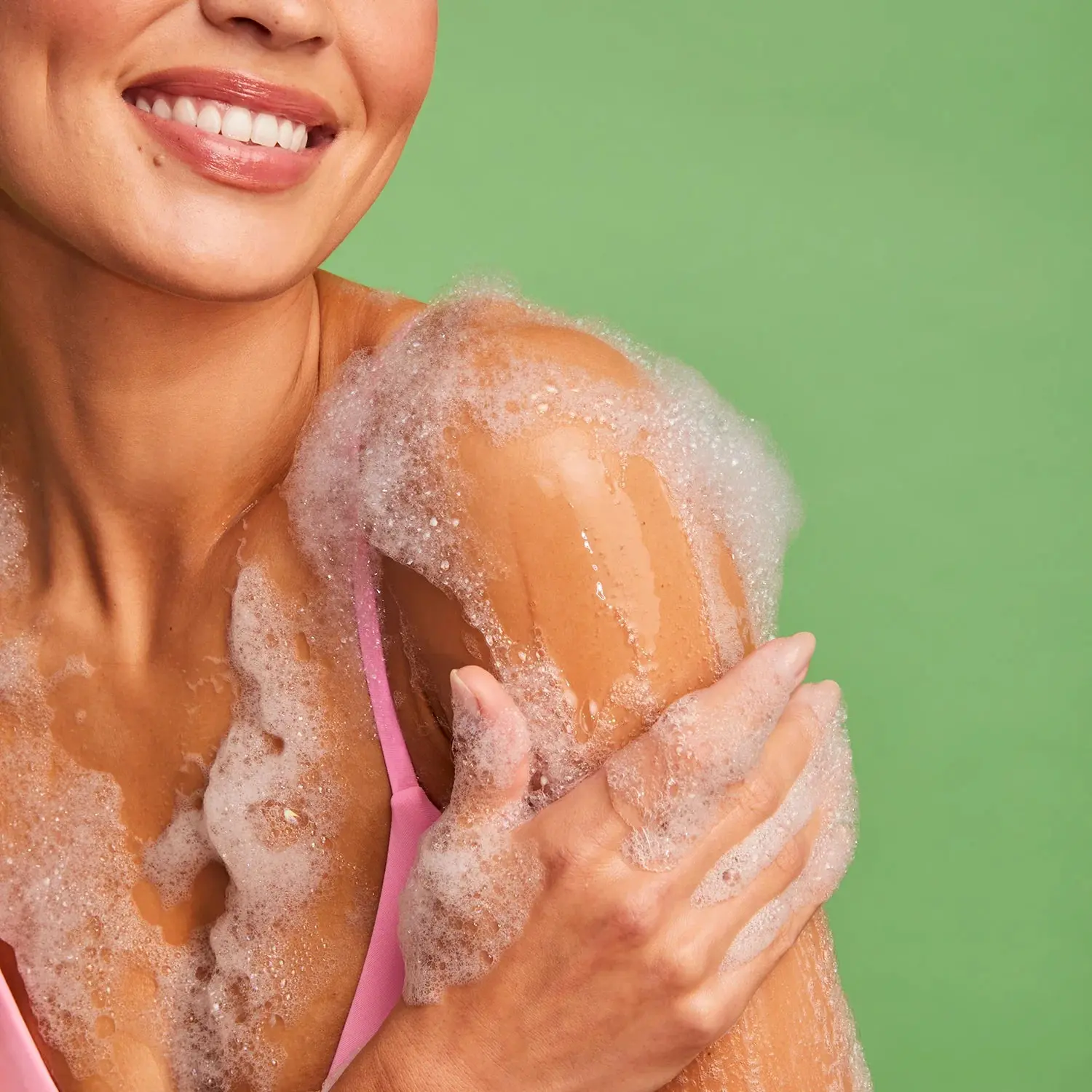 Foaming Gel Body Wash Pink Hibiscus - Image 2