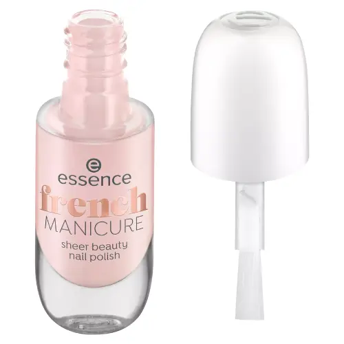French Manicure Sheer Beauty Nail Polish 01 Peach Please!