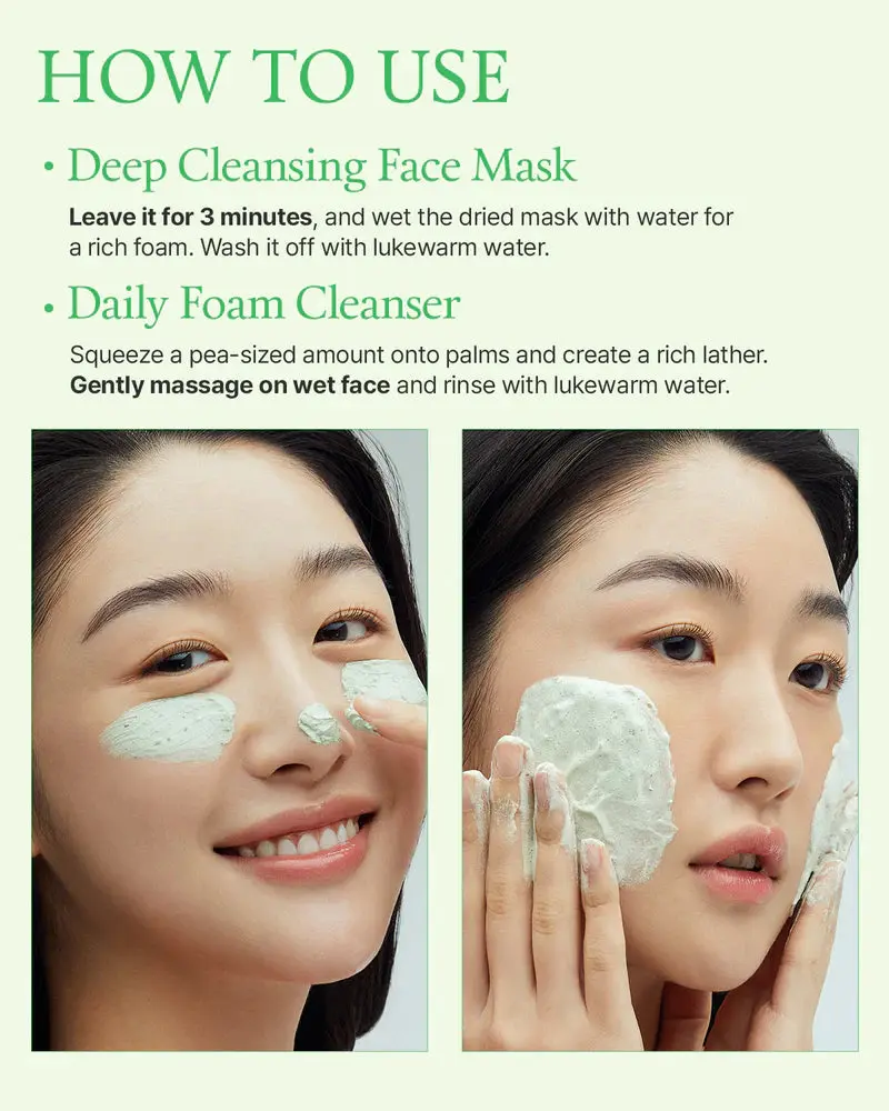 Green Tomato Clay Pack Cleanser - Image 4