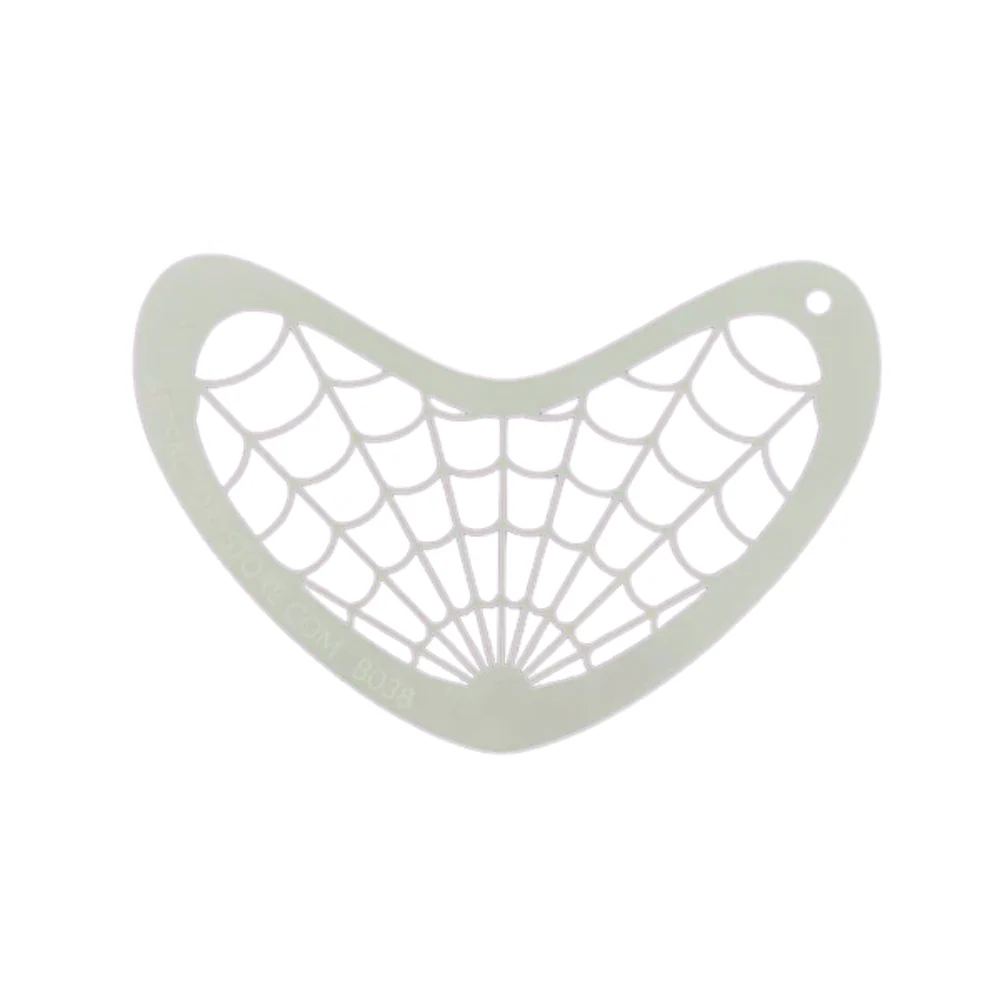 Boomerang Face Paint Stencil By Art Factory Spider Web