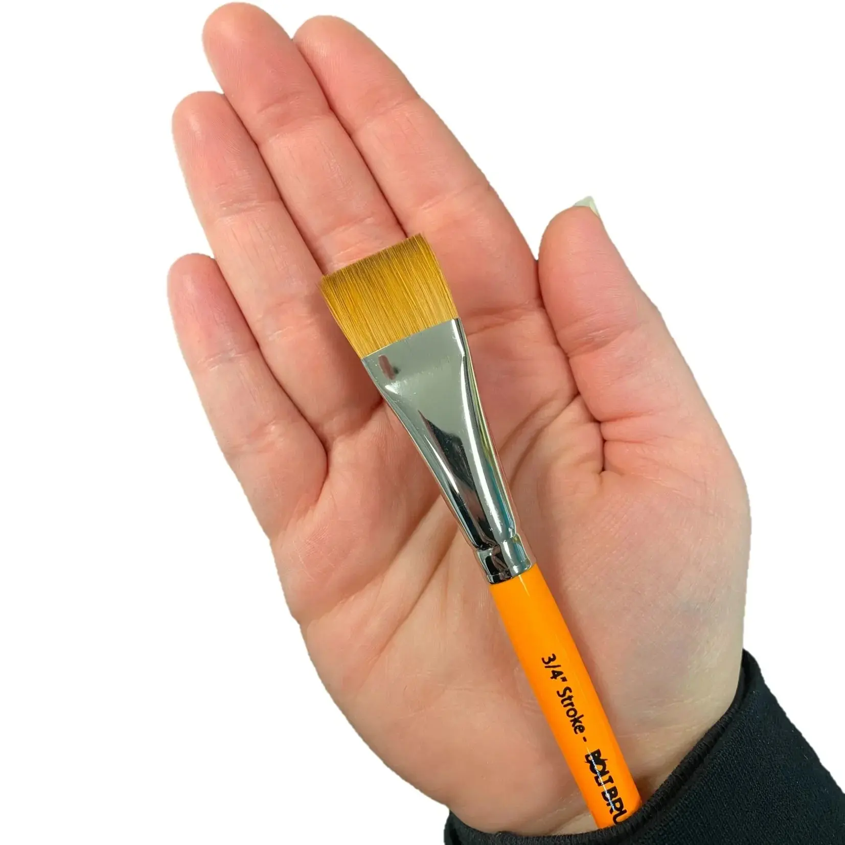 Face Painting Brushes By Jest Paint 3/4 Inch Stroke - Image 2