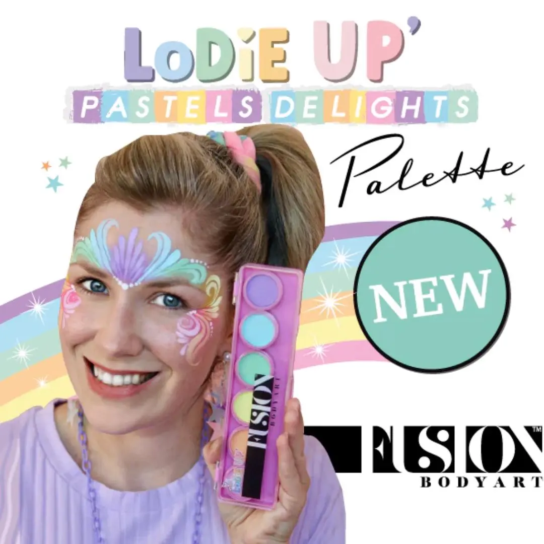 Face Painting Elodie's Pastel Delights Palette - Image 3