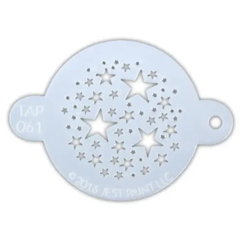 Face Painting Stencil Magical Stars