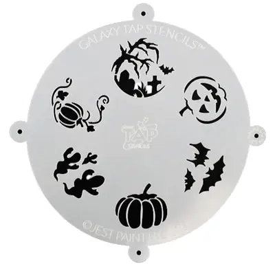 Tap Galaxy Face Painting Stencil Halloween
