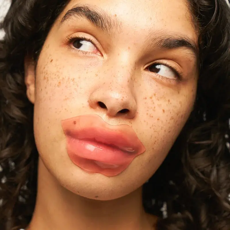 Self Aesthetic Rose Hydrogel Lip Patch - Image 2