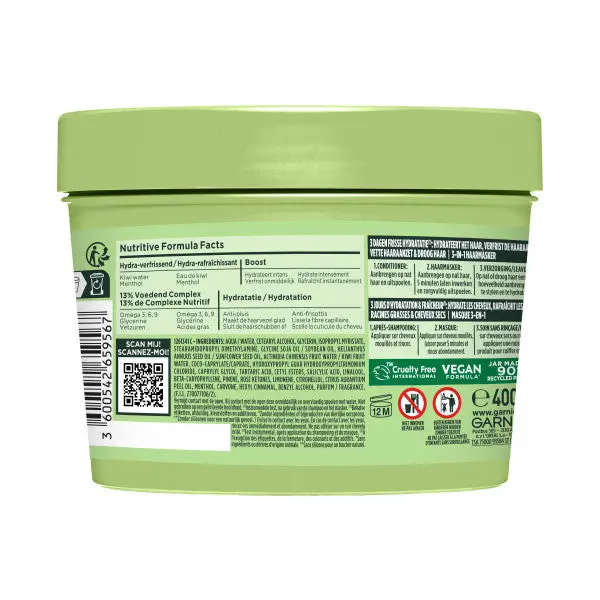 Fructis Hair Food Kiwi 3-in-1 Hair Mask - Image 2