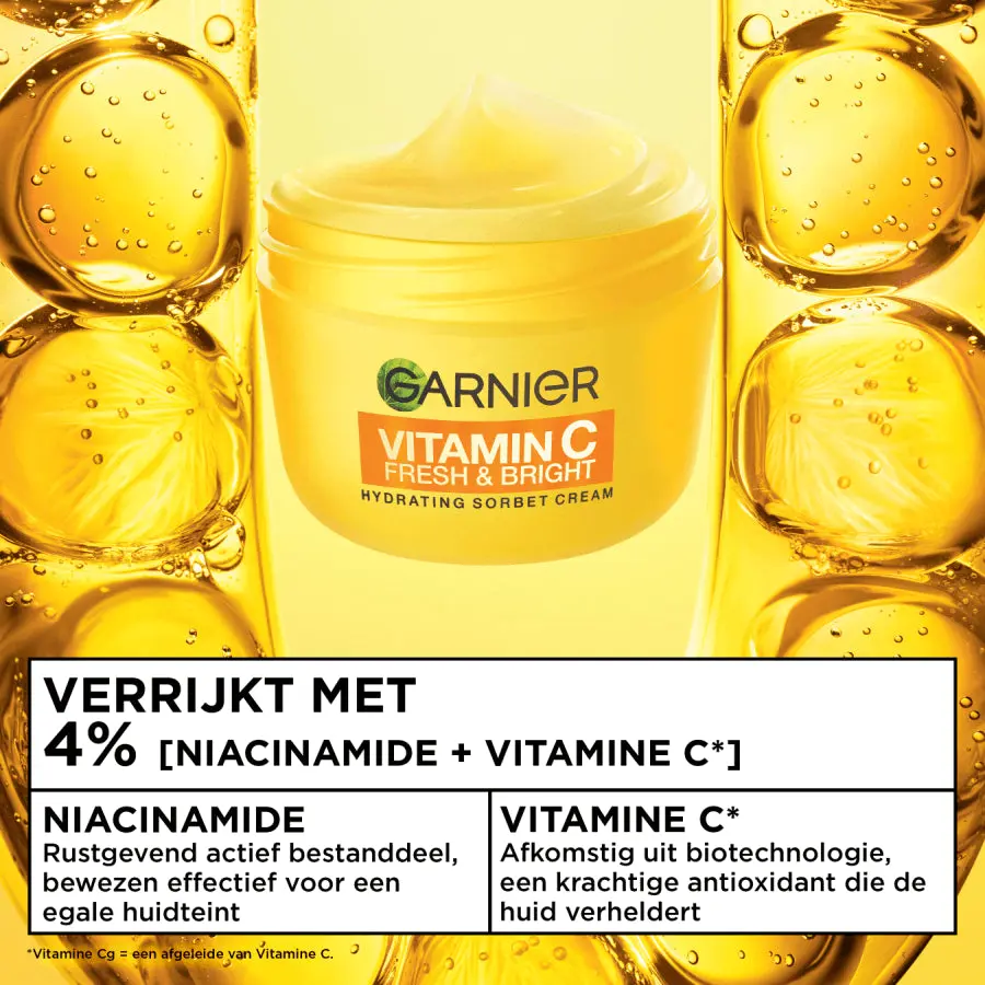 Vitamine C Fresh & Bright Hydrating Sorbet Cream - Image 5