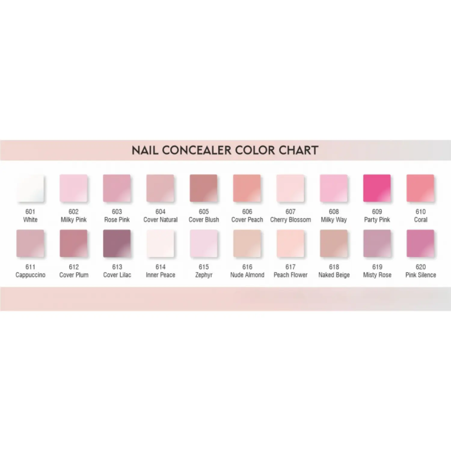 Ruber Base Nail Concealer Zephyr #615 15 ml - Image 2