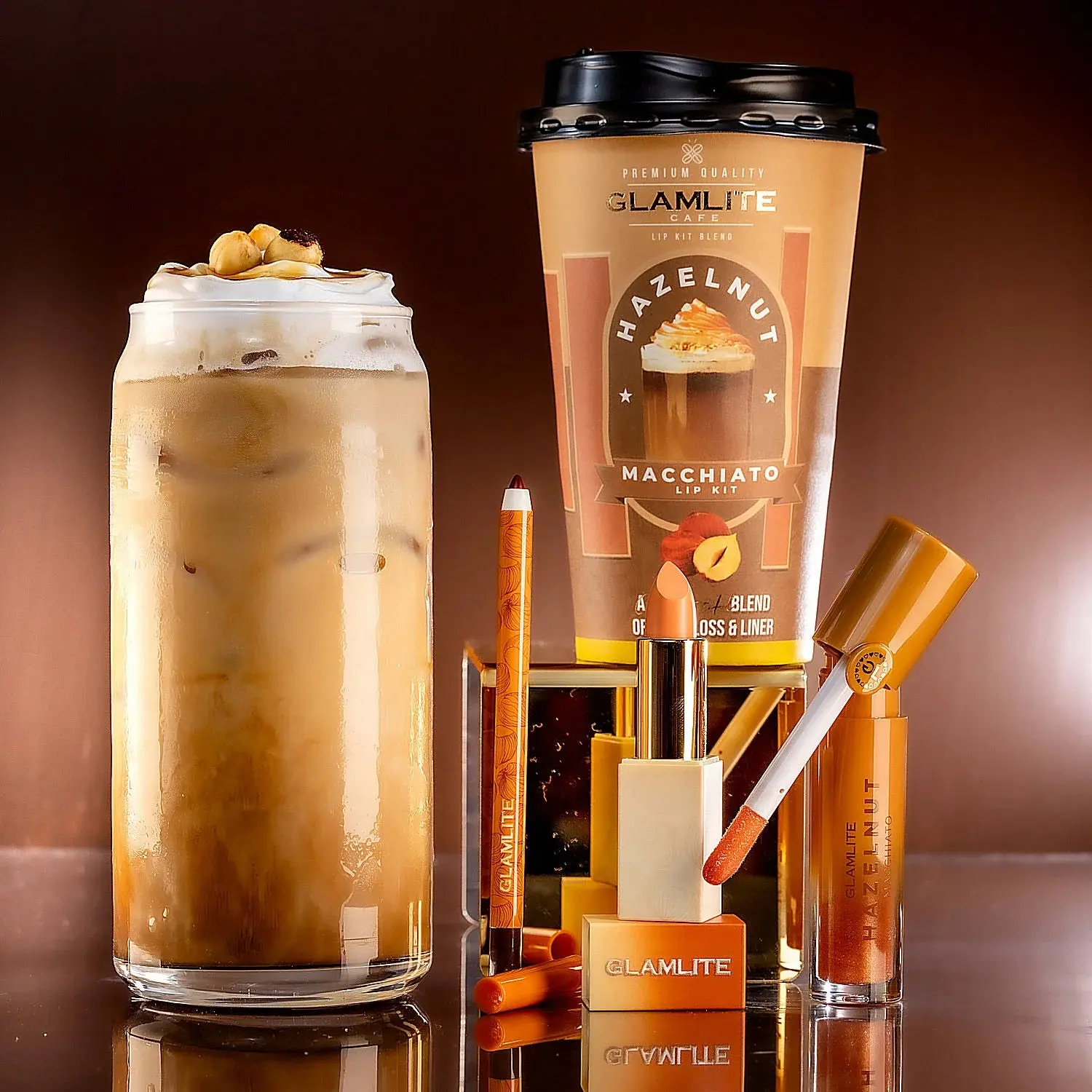 Coffee Lip Kit Hazelnut Macchiato - Image 4