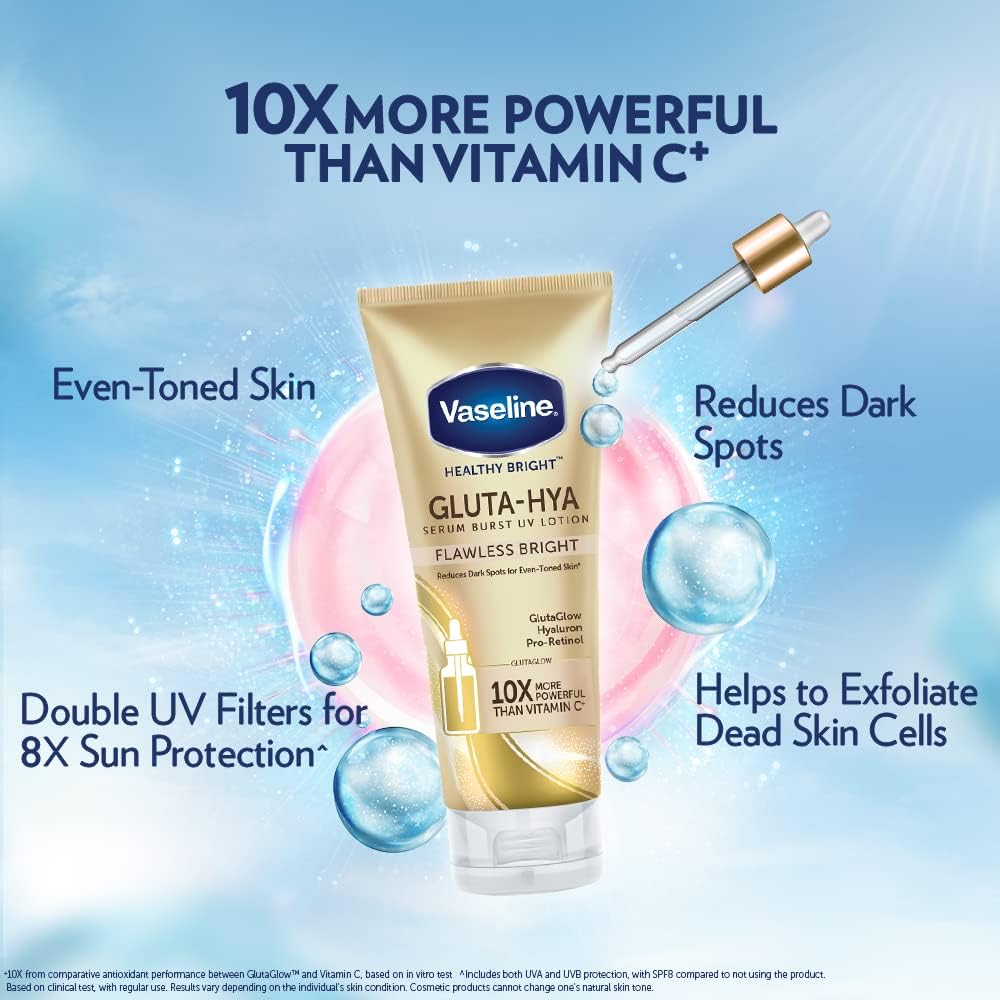 Gluta-Hya Flawless Bright Semi Burst Lotion 330 ml. - Image 2