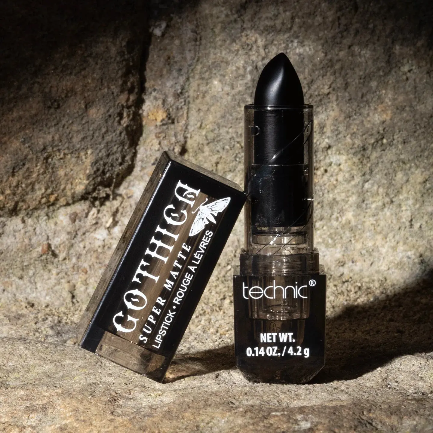 Gothica Black Velvet Matte Black Lipstick - Image 3