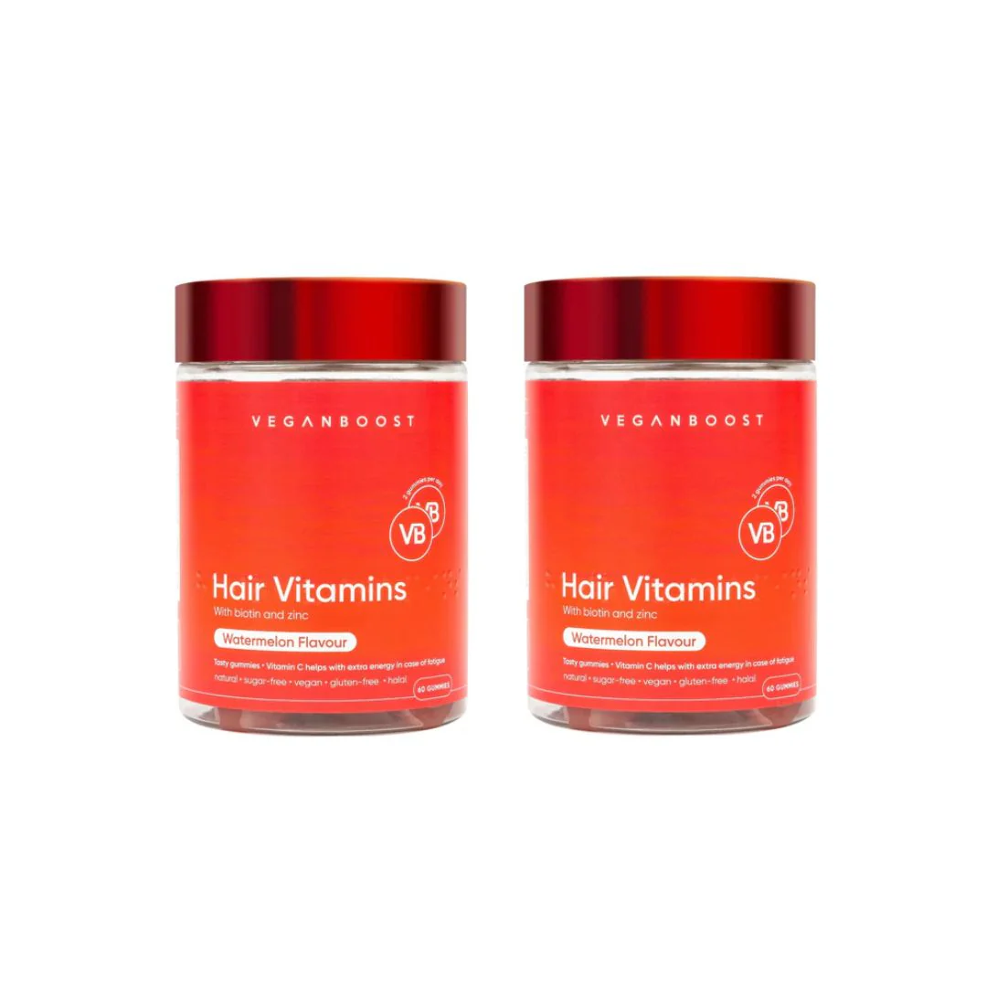 Hair Vitamins Watermelon Gummies 2 pack