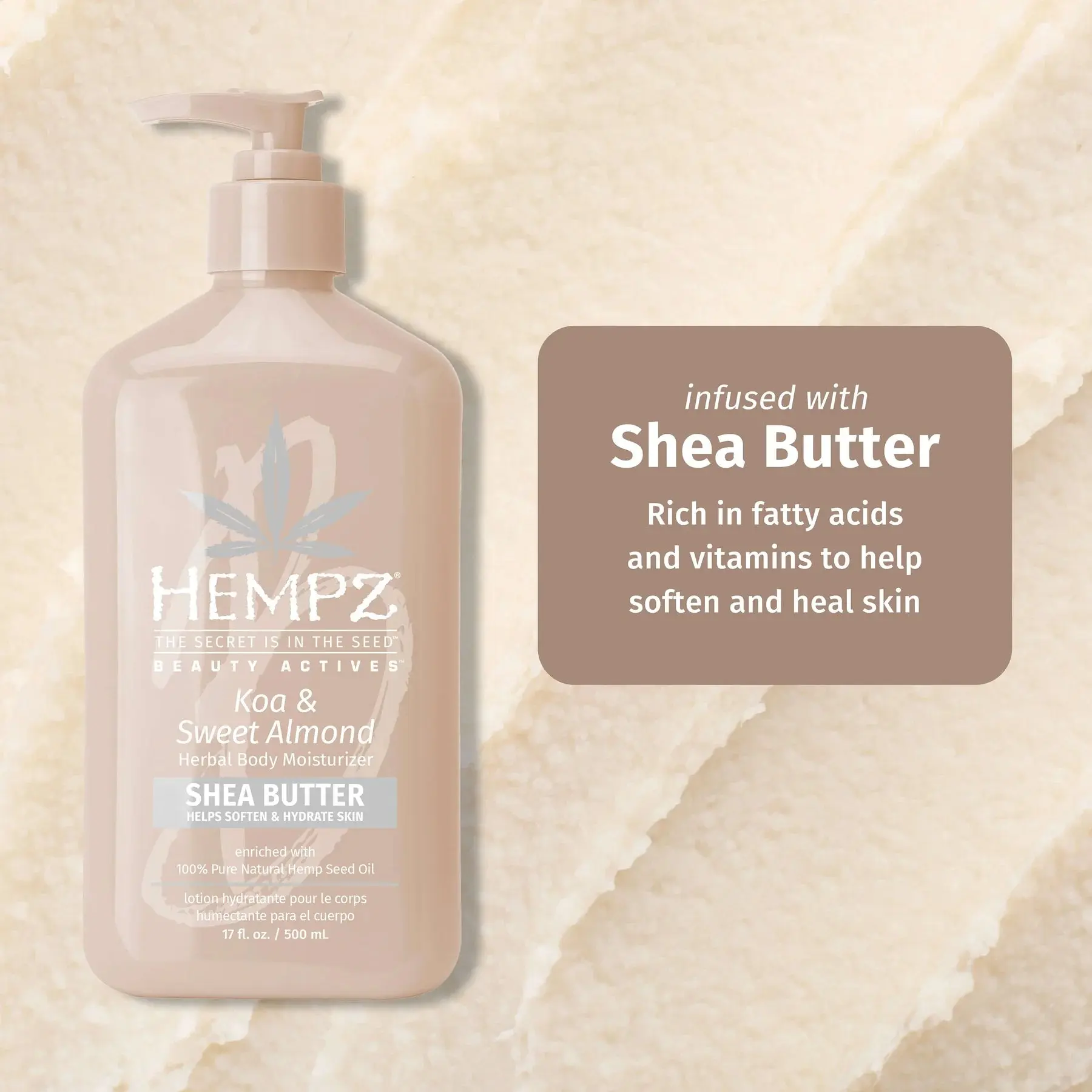 Koa & Sweet Almond Herbal Body Moisturizer - Image 2