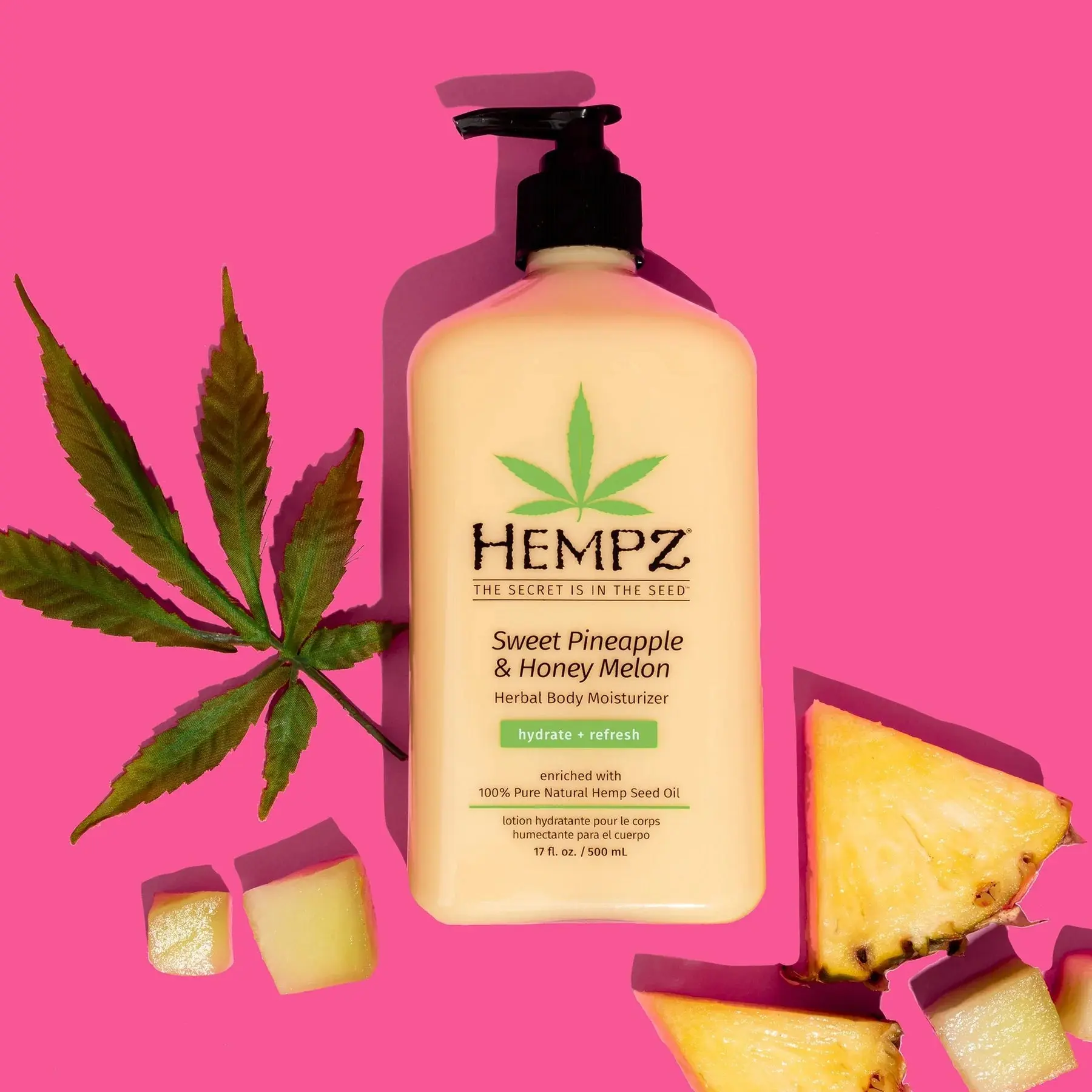 Sweet Pineapple & Honey Melon Herbal Body Moisturizer 250 ml. - Image 2