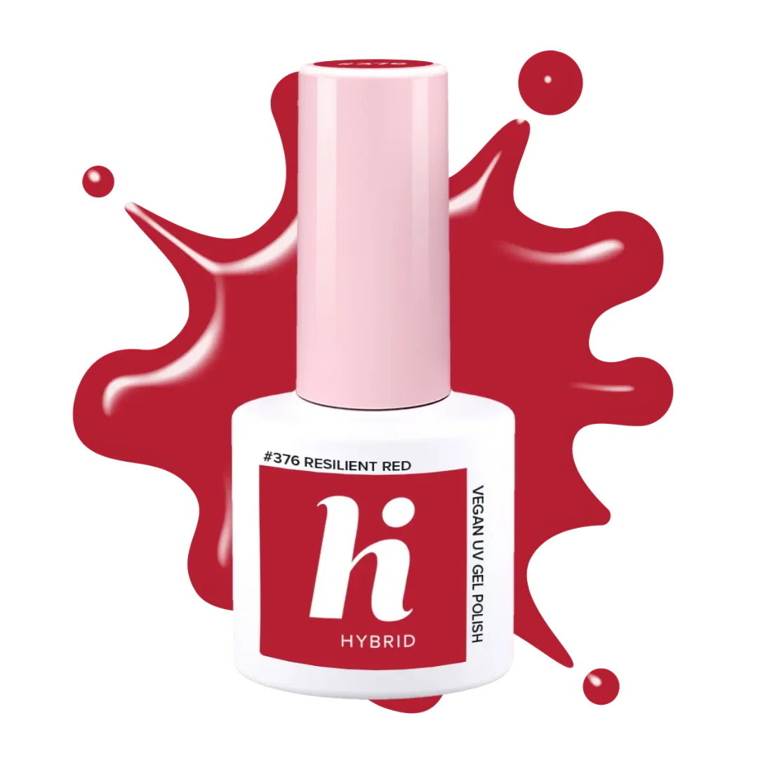 376 Resilient Red UV Gel Polish