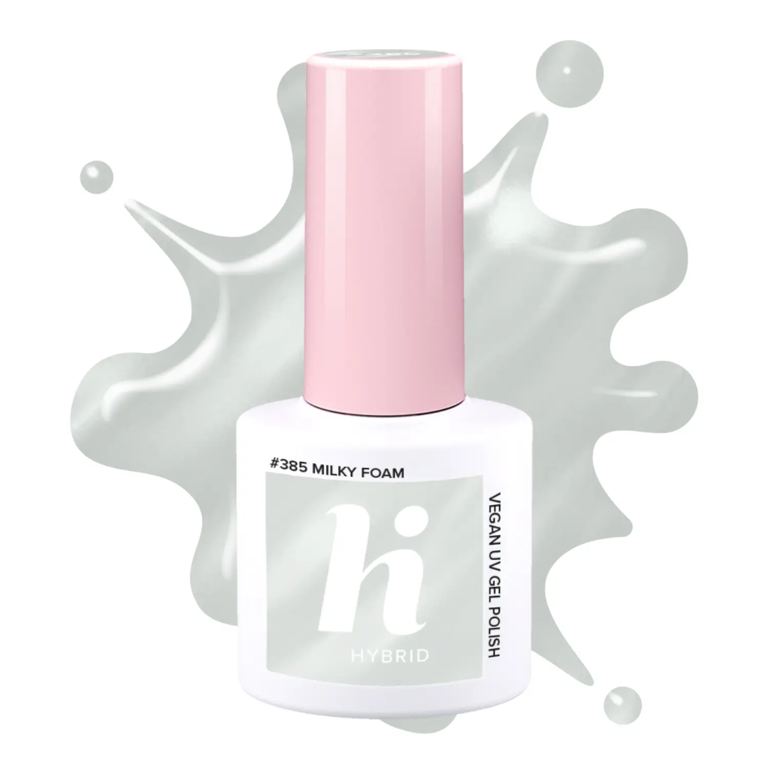 UV Gel Polish Milky Foam 385