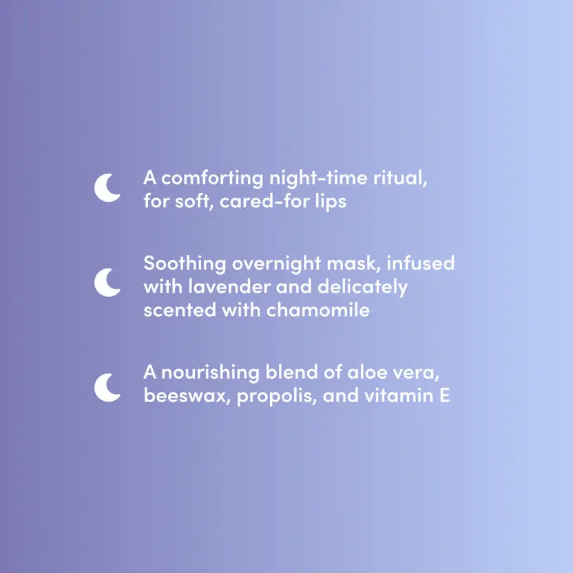 Lavender Chamomile Lip Sleep Mask - Image 7