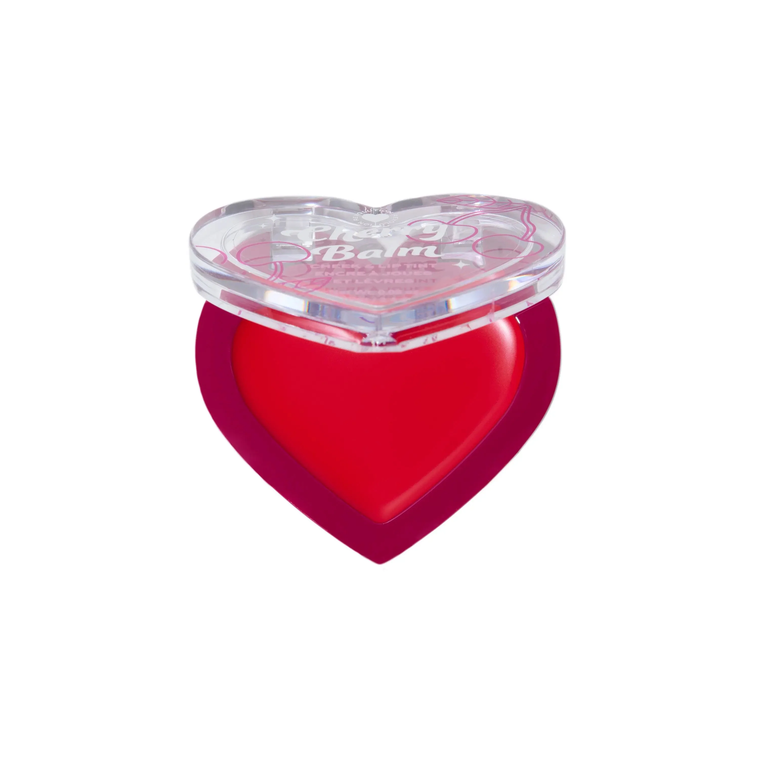 Midnight Cherry Balm Cheek & Lip Blush Red Glacé - Image 4